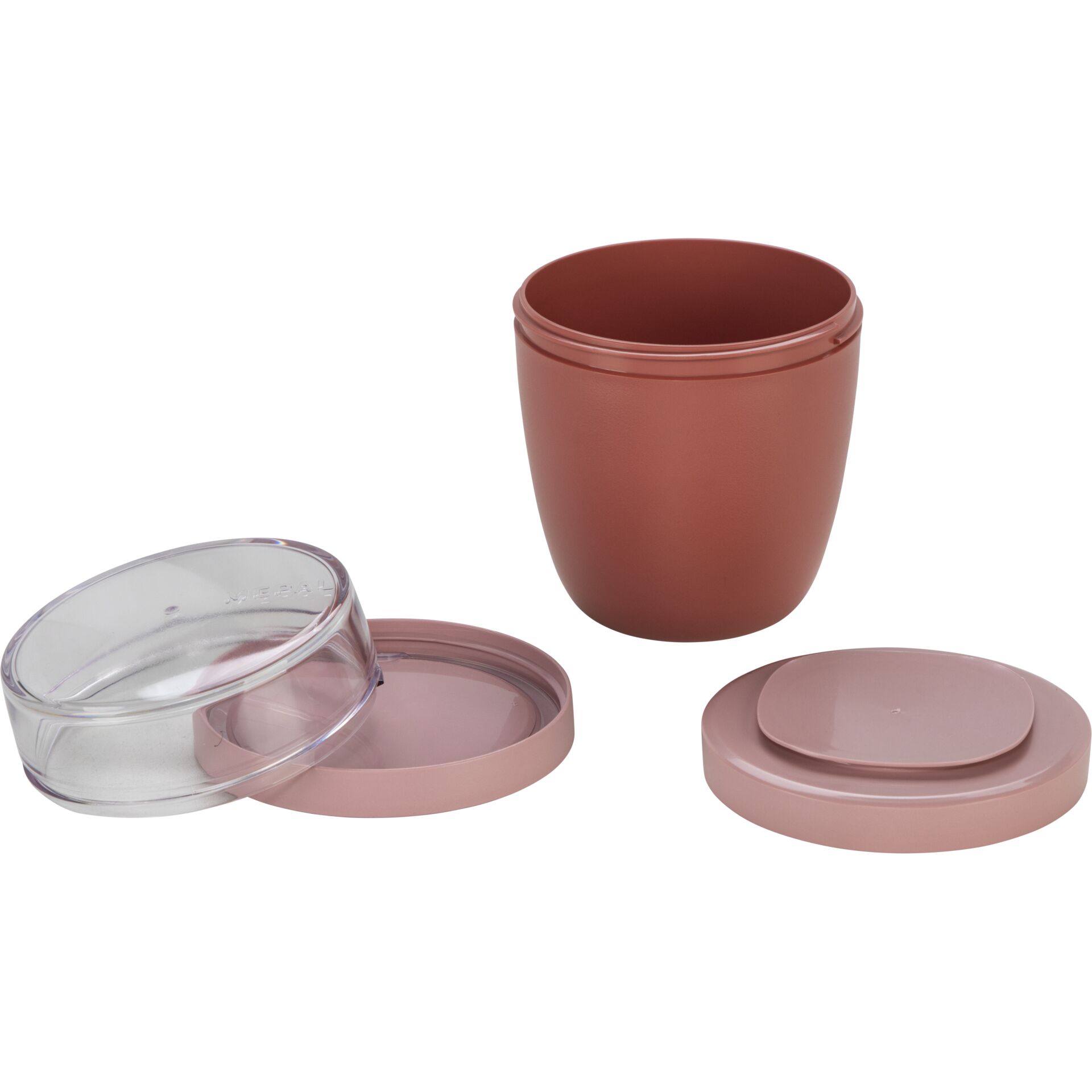 Becher, Kaffeebecher, Ton-in-Ton, Glasbecher, Rosa