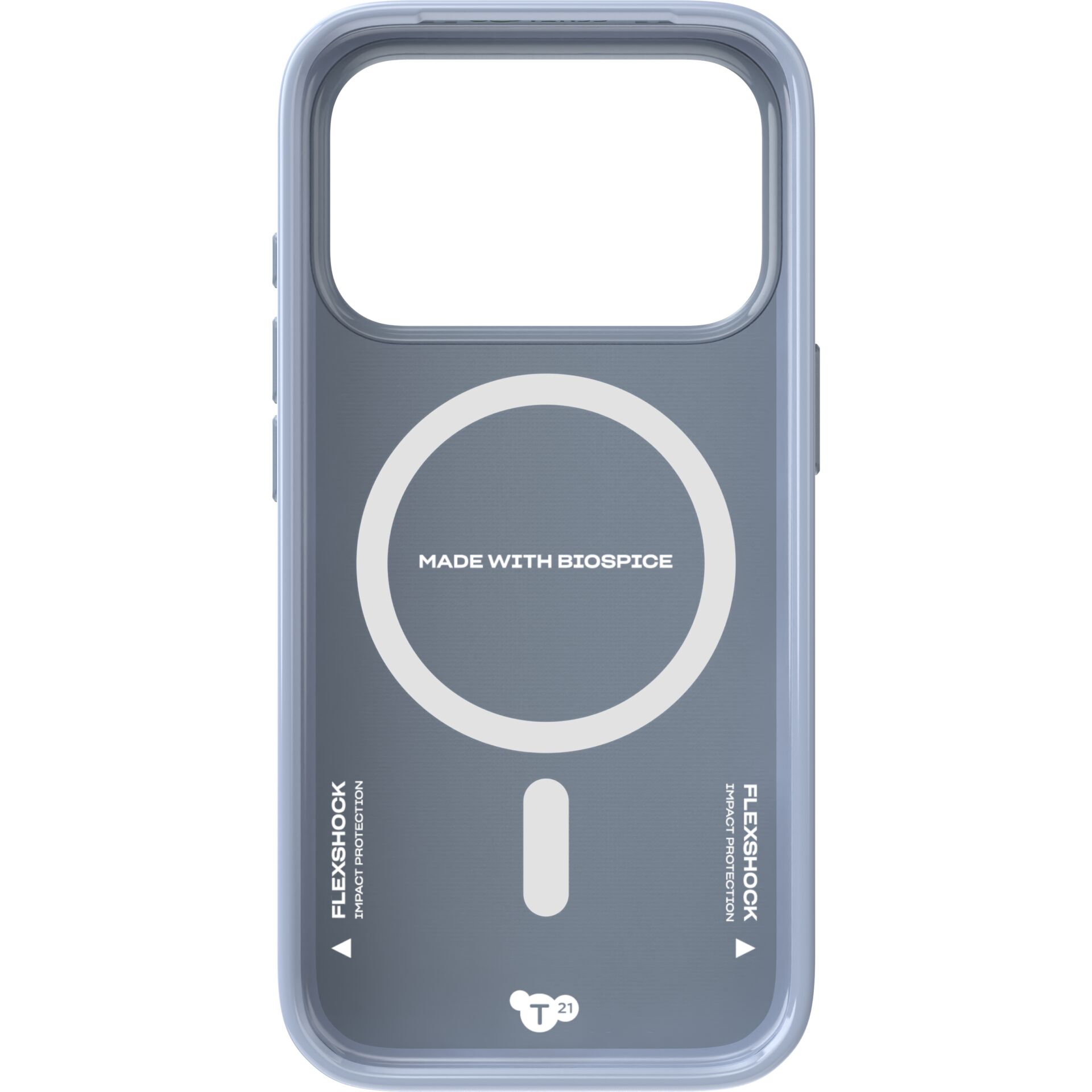 case, telefonhülle, blau, durchsichtig, biologisch abbaubar