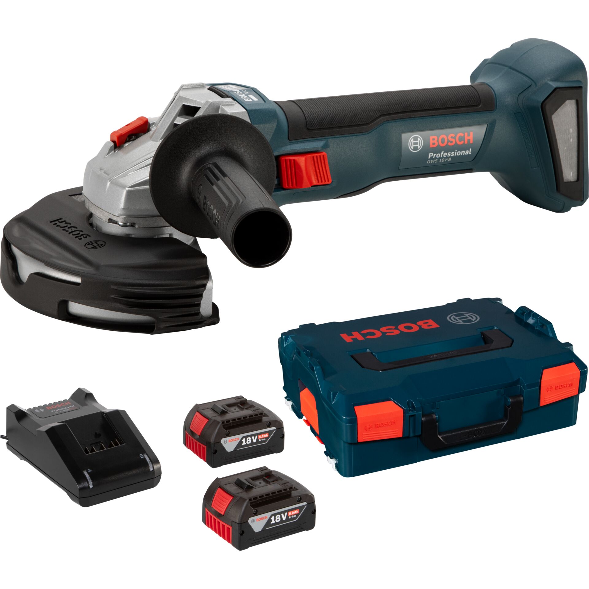Bosch GWS 18V-8 L  Akku-Winkelschleifer