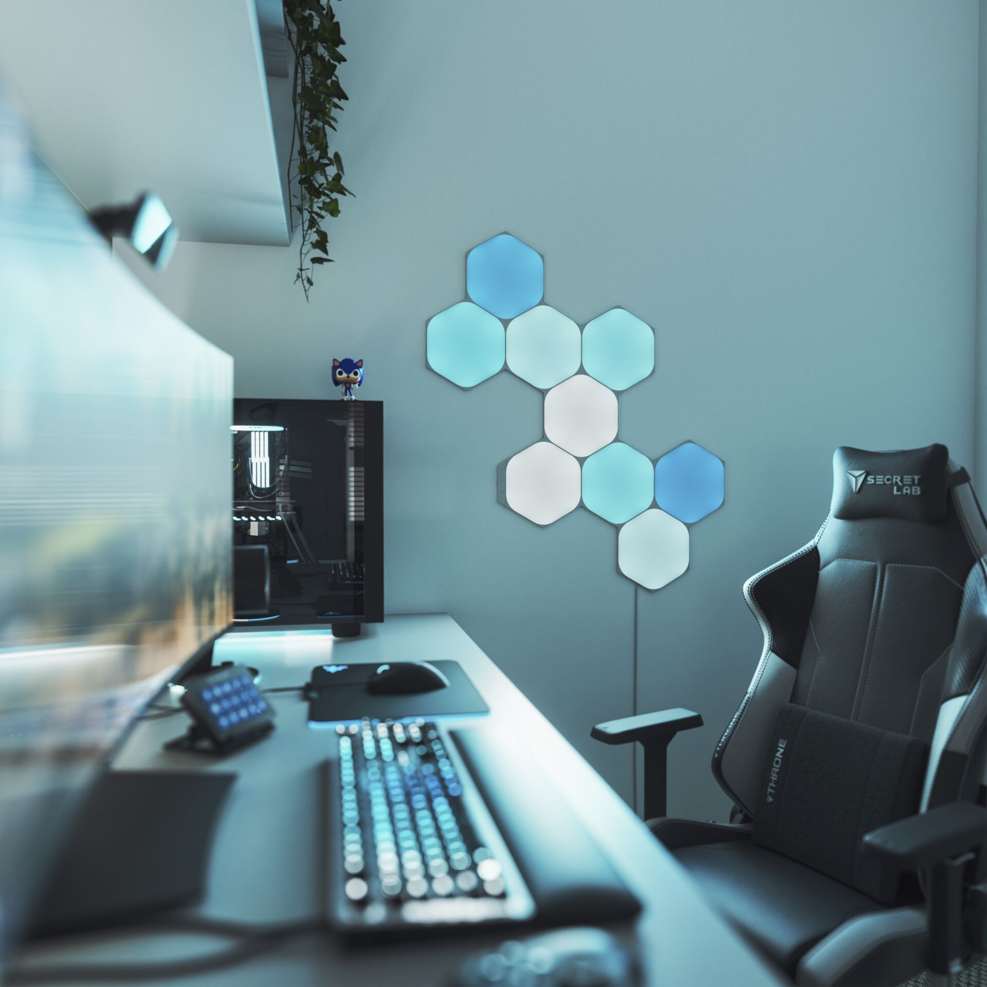 Computer, Computer-Tastatur, Mobiliar, Tabelle, Schreibtisch