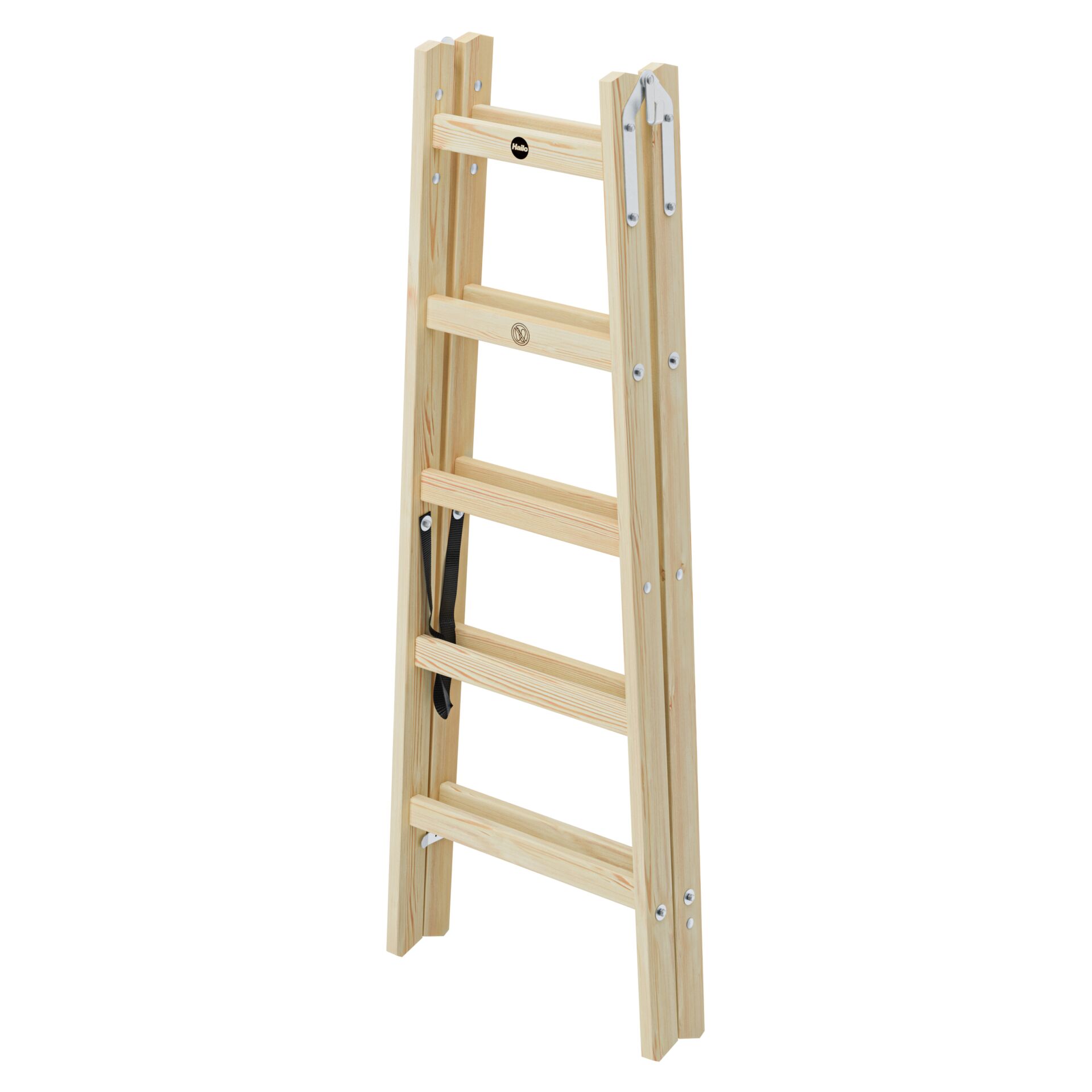 Holzleiter, Klapplleiter, Leiter, Holz, zusammenklappbar