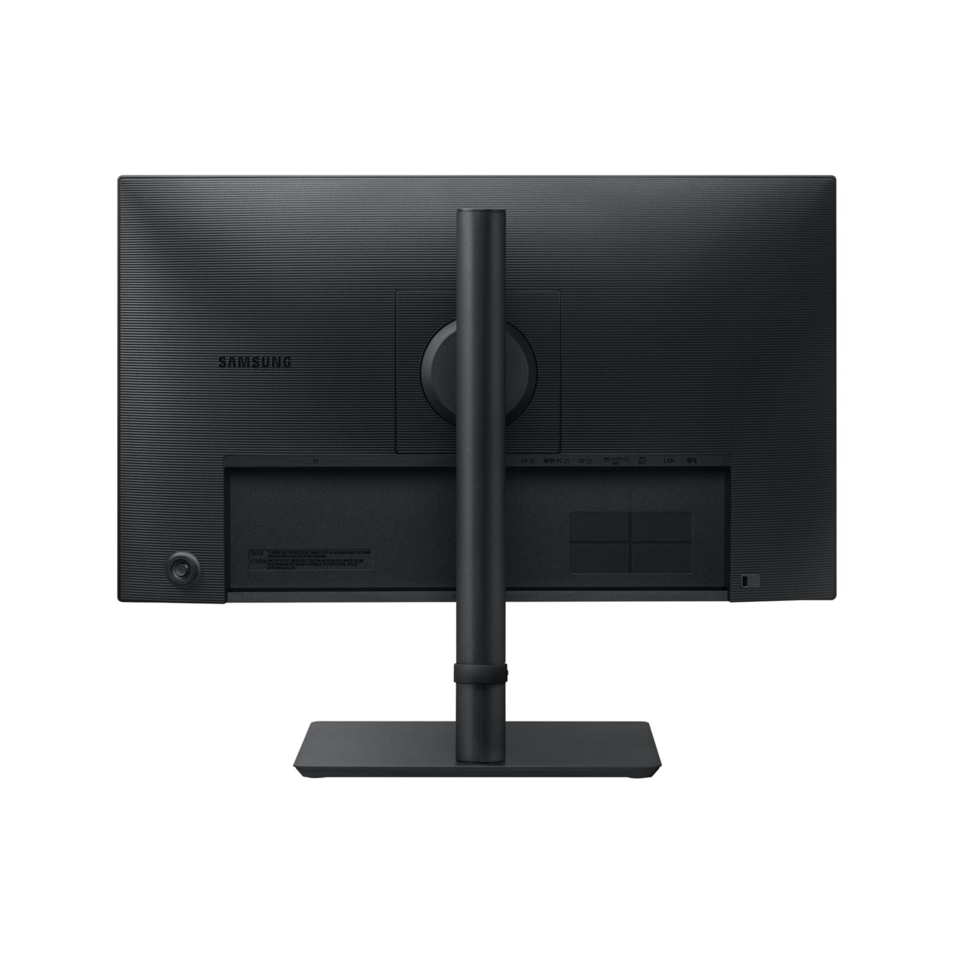  monitor,  schwarzer Monitor,  LCD,  Ständer,  Rückseite