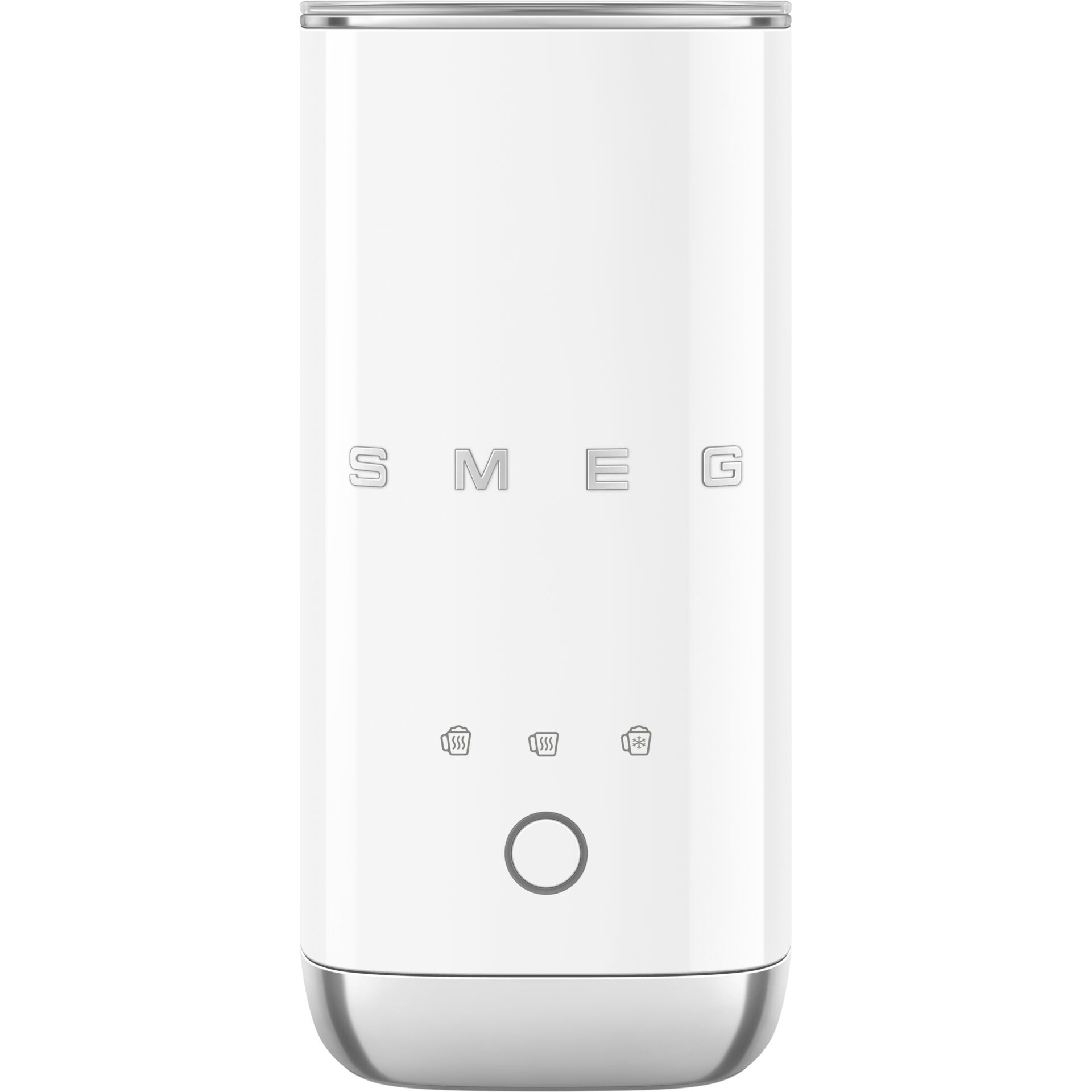 SMEG MFF02WHEU Milchaufschäumer weiß Glas, Glas, Glas, Glas, Glas, Glas, Glas