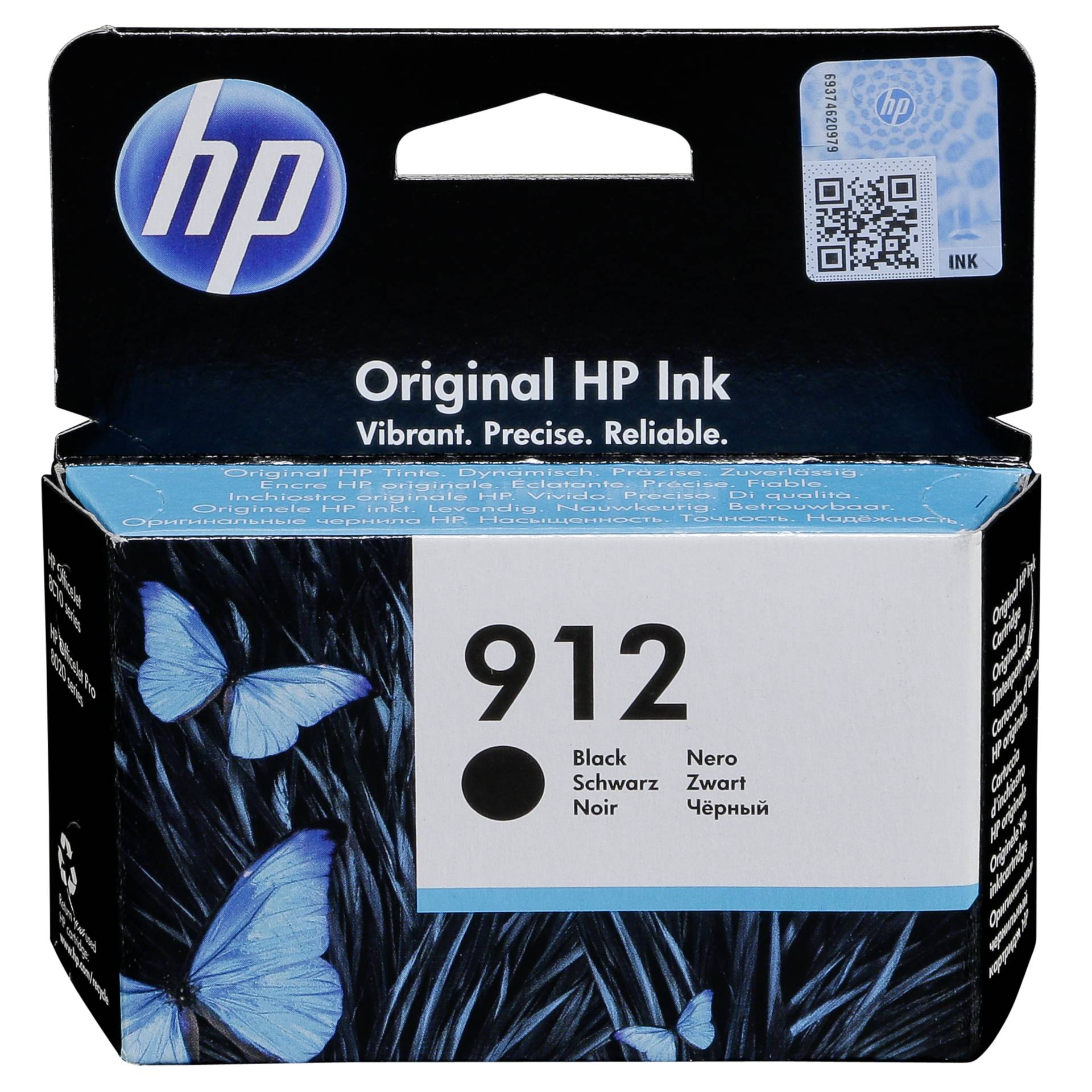 HP 3YL80AE Tintenpatrone  schwarz No. 912