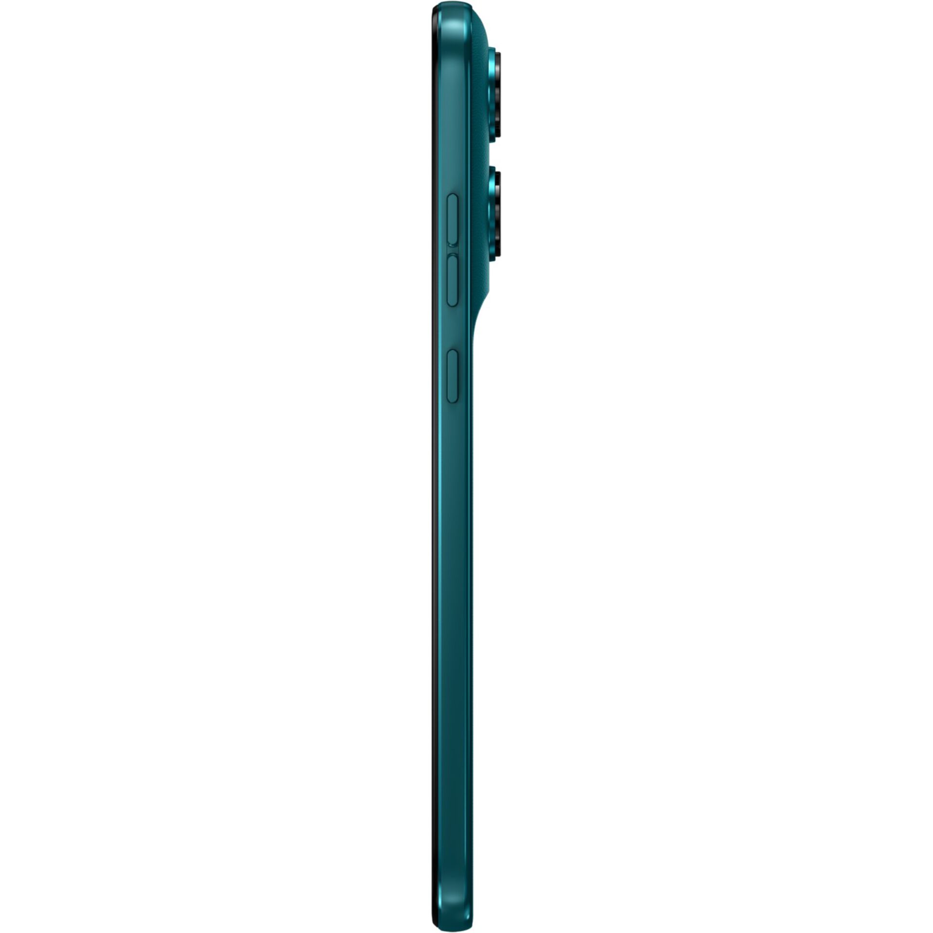 smartphone, teal, Kamera-Bump, Seitliche_Tasten, schlank