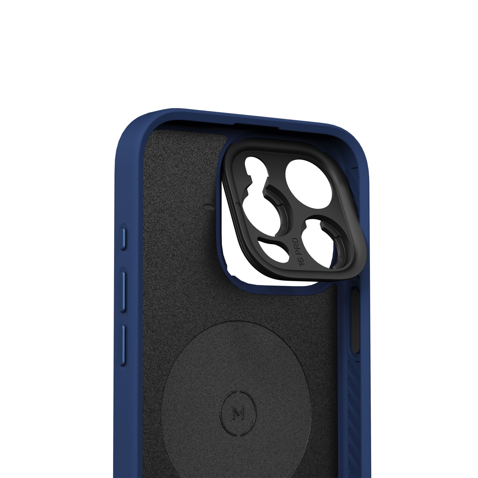 handyhülle, hülle, koffercase, blau, magnetring