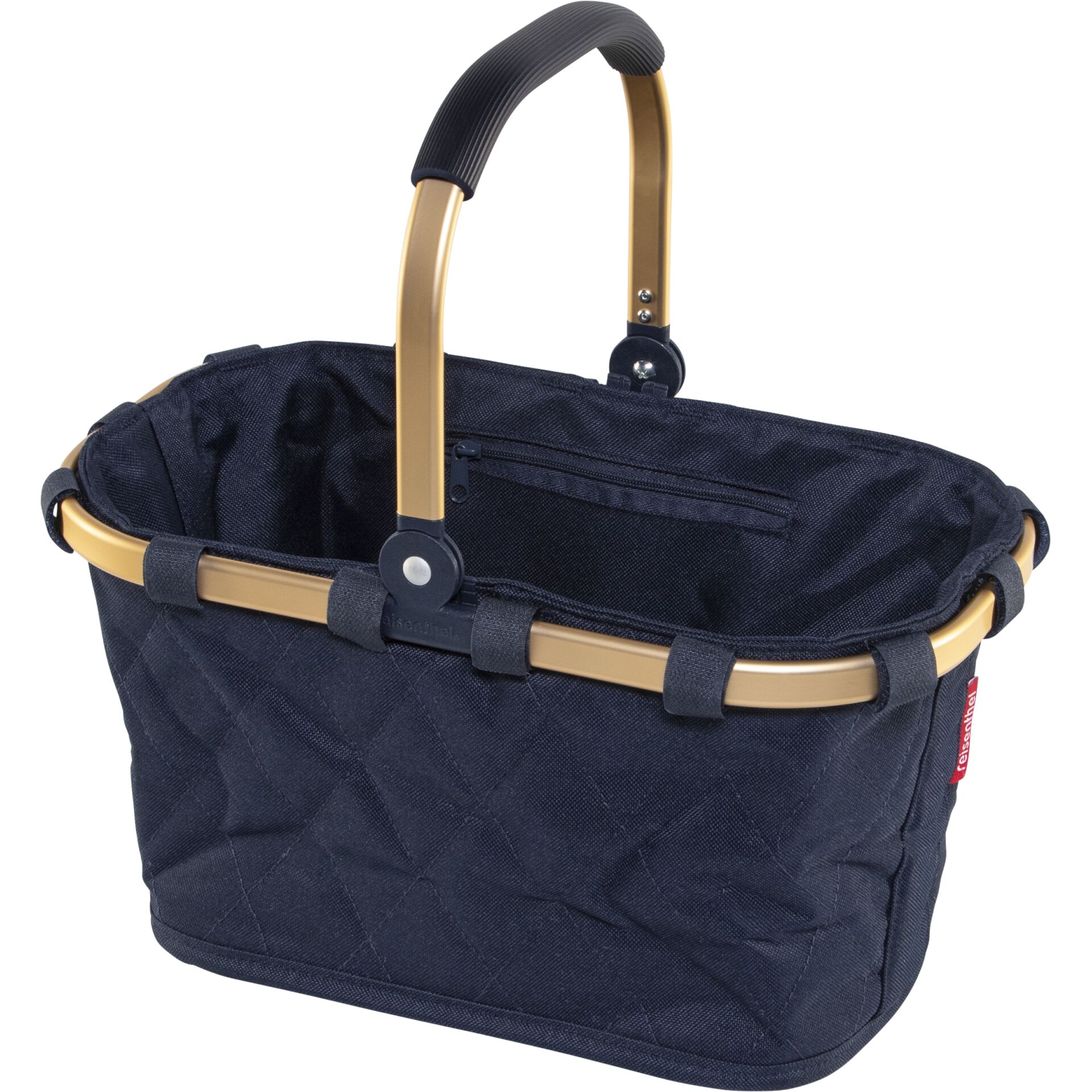 Reisenthel carrybag XS  frame rhombus midnight gold