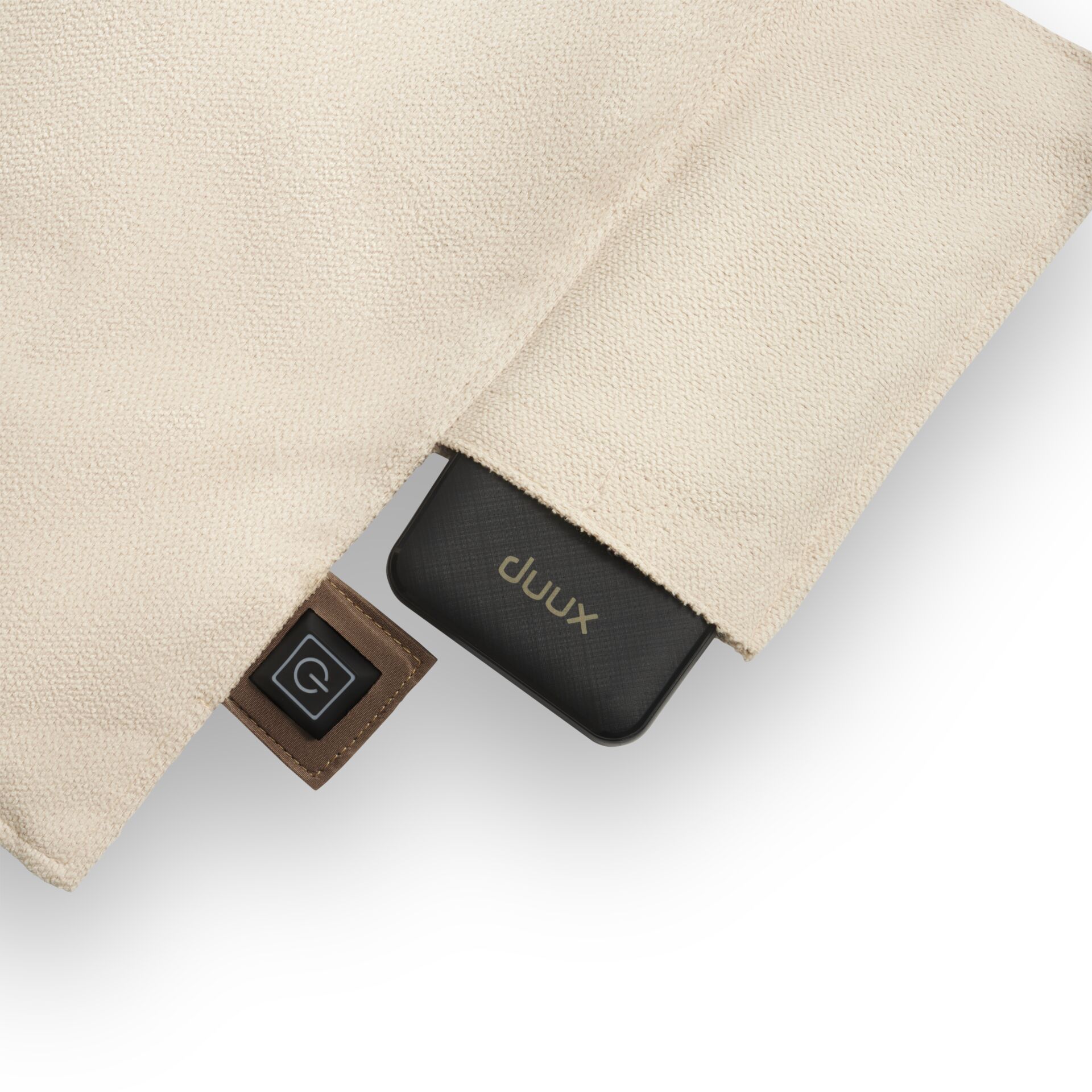 beige, Tasche, Stoff, USB-Stick, Clip