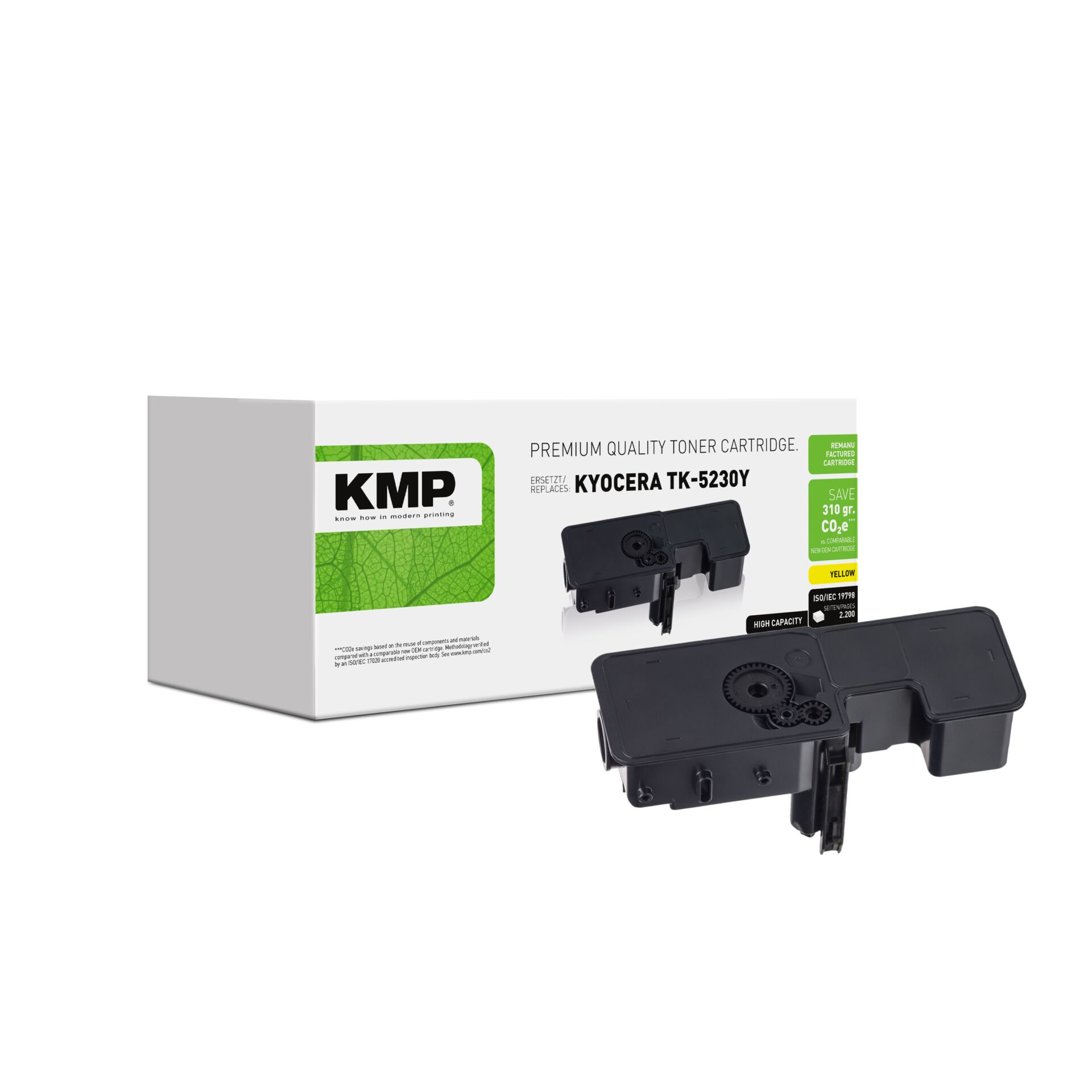 Adapter, Elektronik, Pistole, Waffe, toner cartridge, Kyocera TK-5230Y, gelb, hochkapazität, Druckerzubehör