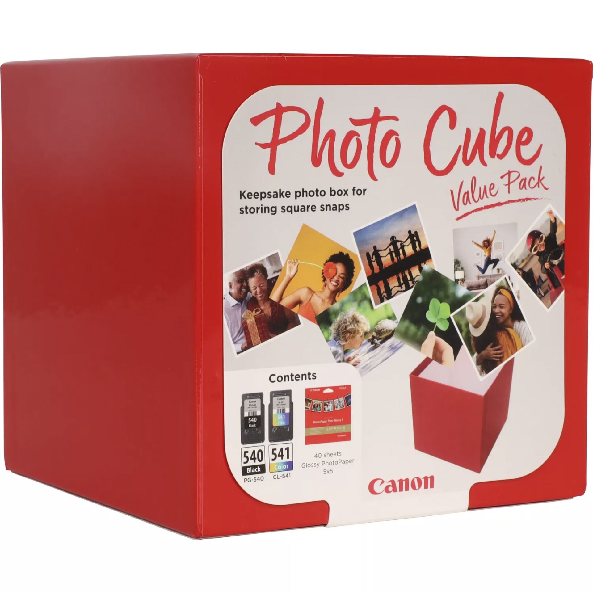 Canon PG-540 / CL-541 Photo Cube  Value Pack PP-201 13x13 cm 40 Bl