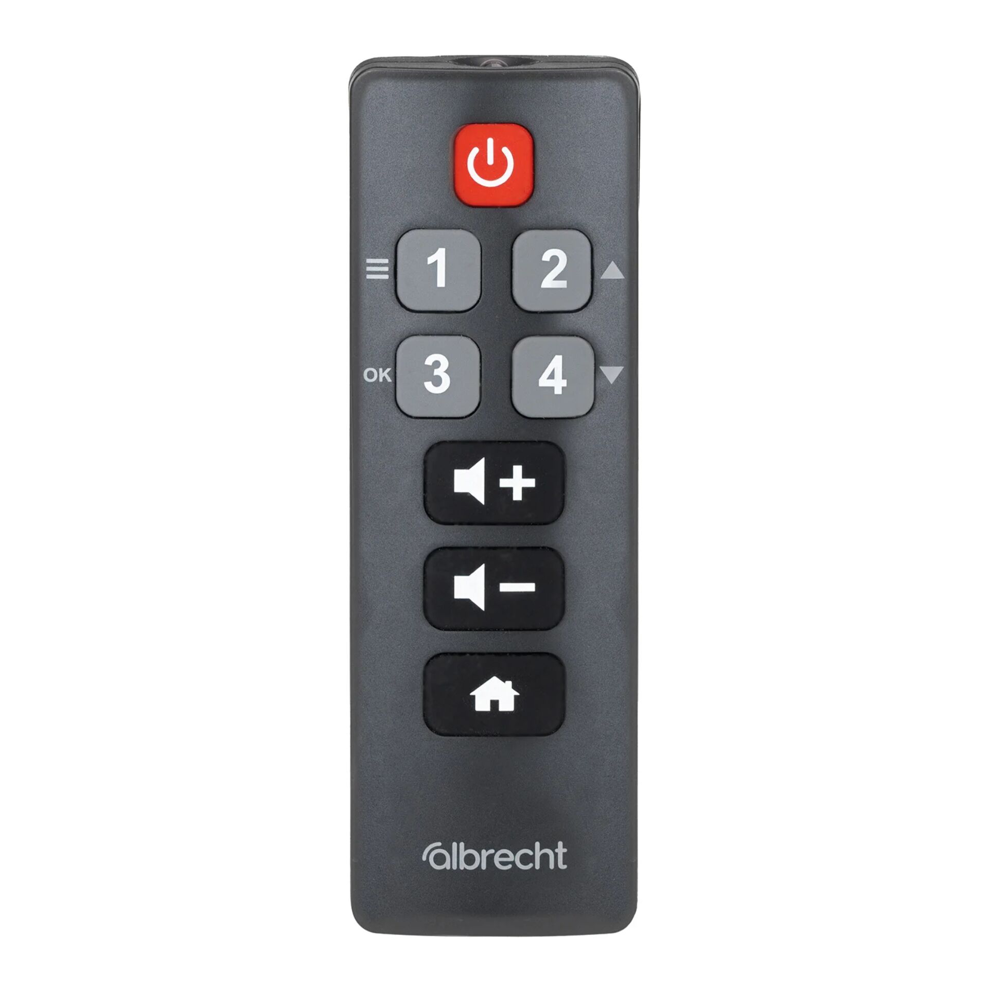 fernbedienung, Infrarot, Fernbedienung TV, Albrecht Marke, Tasten
