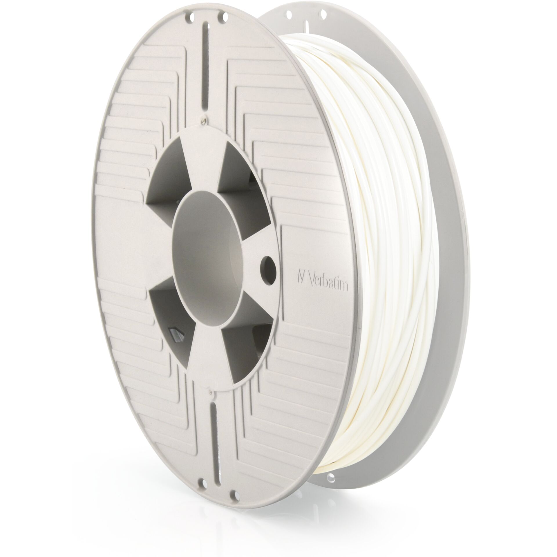 Rolle, 3D-Druck-Filament, PLA-Filament, Spule, weiße Filament, Filament-Rolle