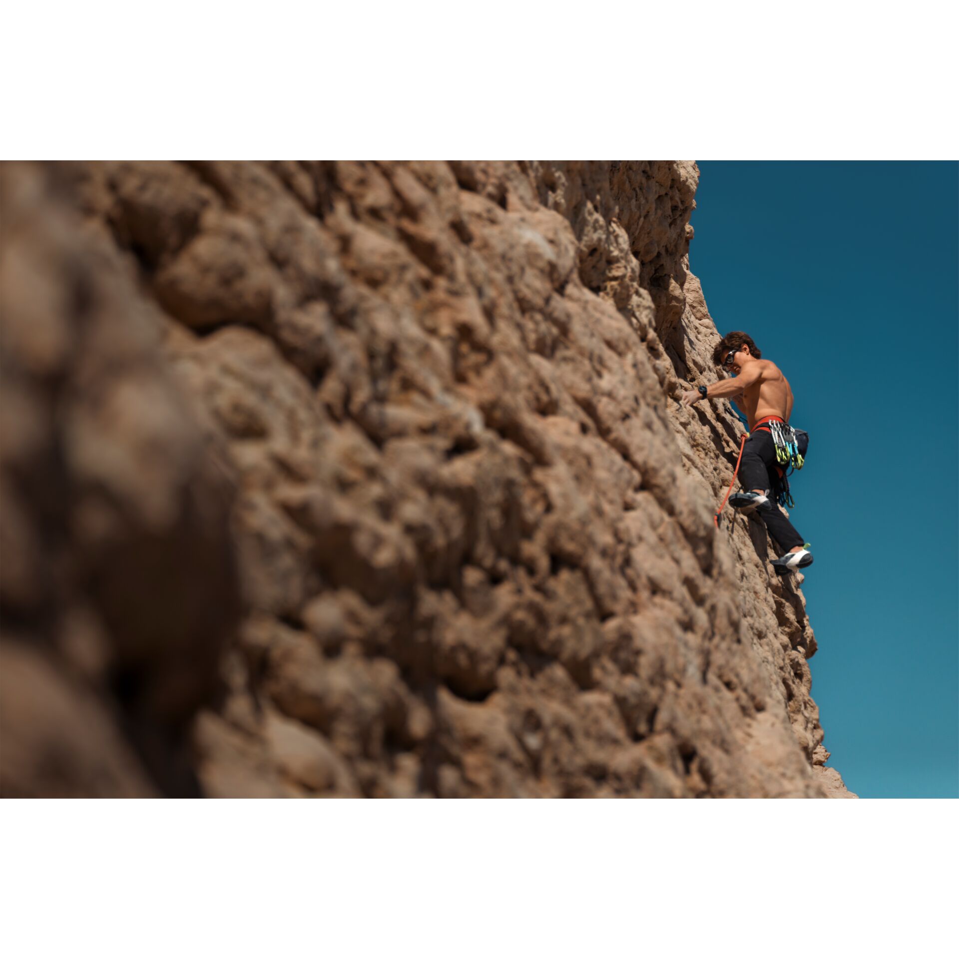 Draußen, Klettern, Person, Felsklettern, Armbanduhr