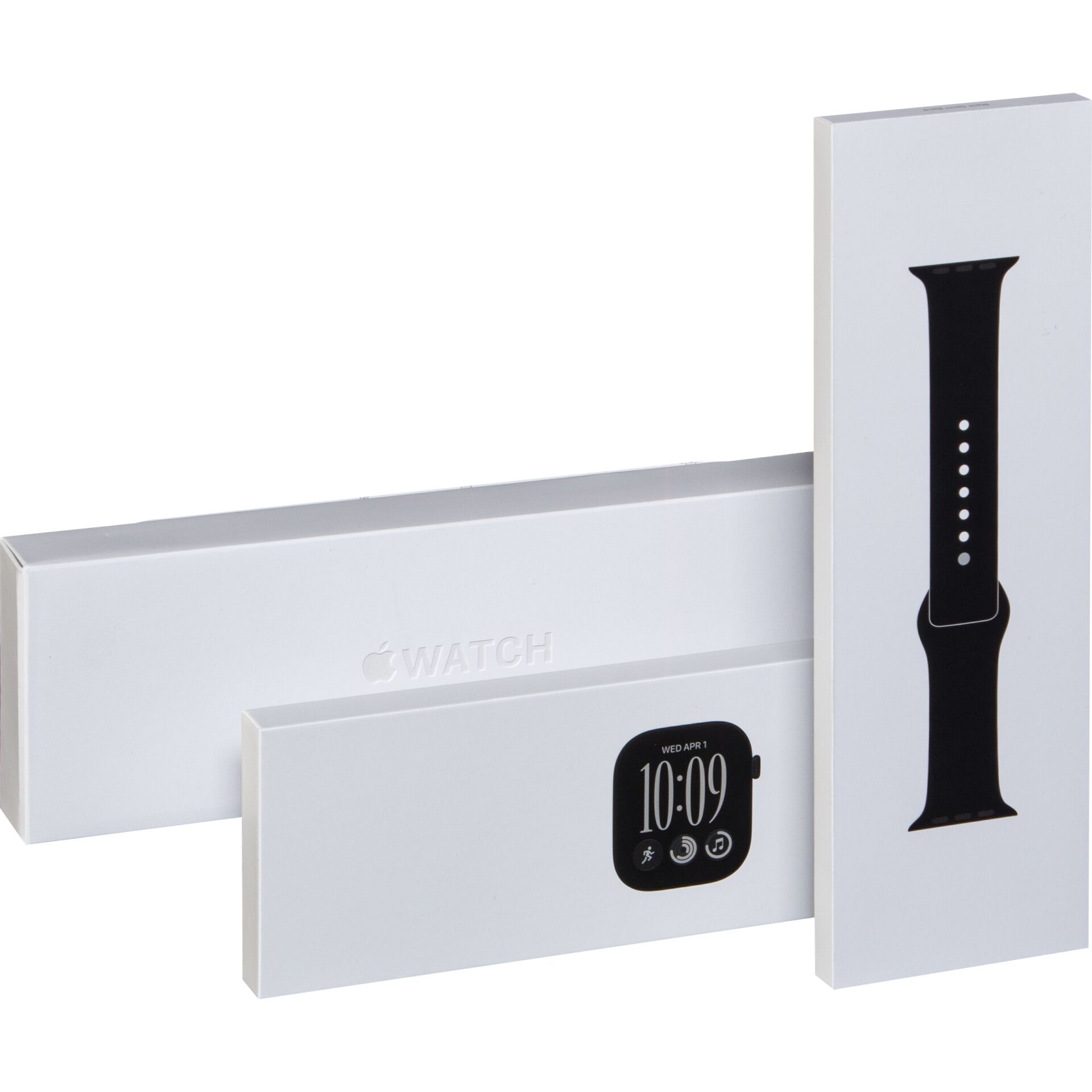 apple watch, watch band, silicone band, schwarz, smartwatch zubehör