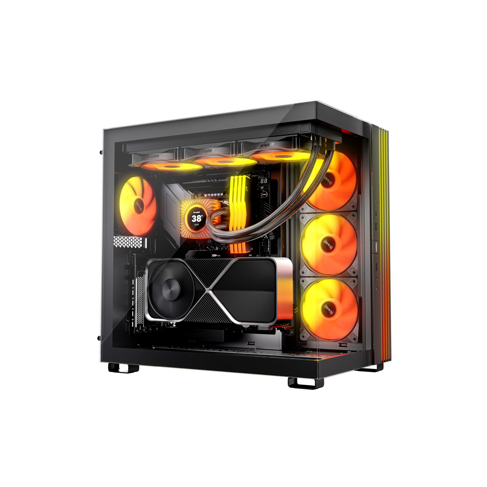 PC-Gaming, Gaming-PC, RGB, Turmgehäuse, Wasserkühlung