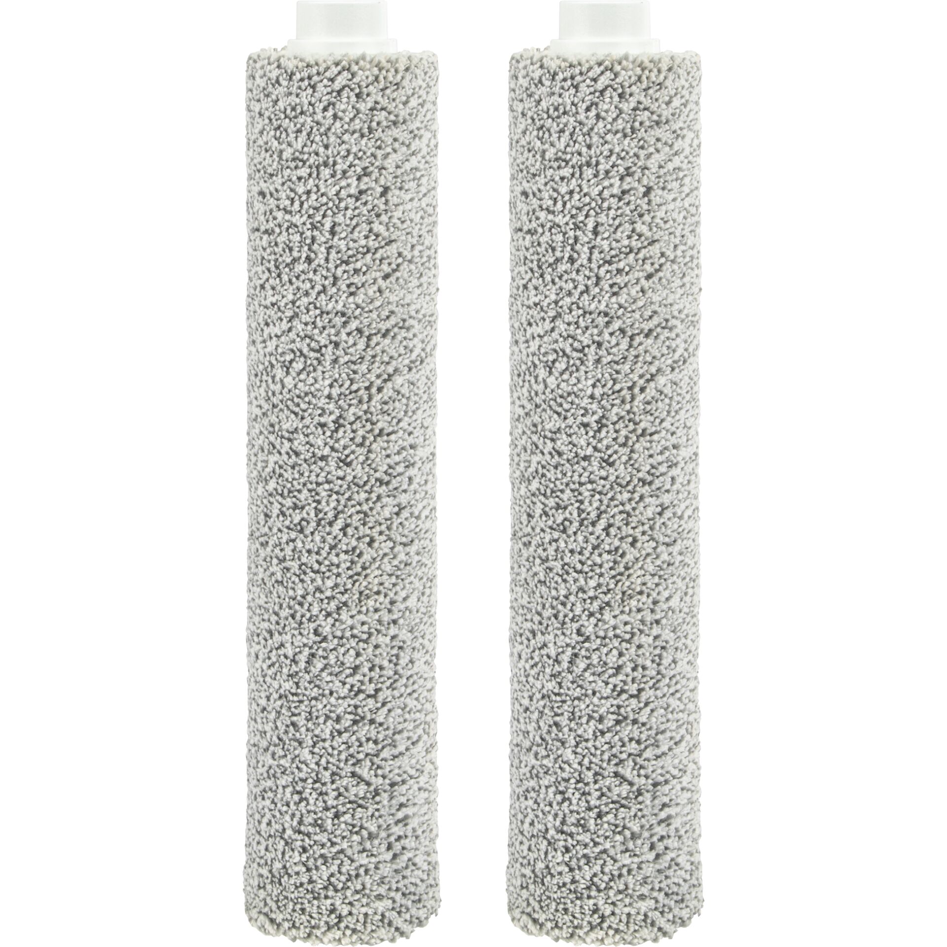 Ersatzrollen, Mikrofaser, grau, strukturierte Oberfläche, 2er-Set