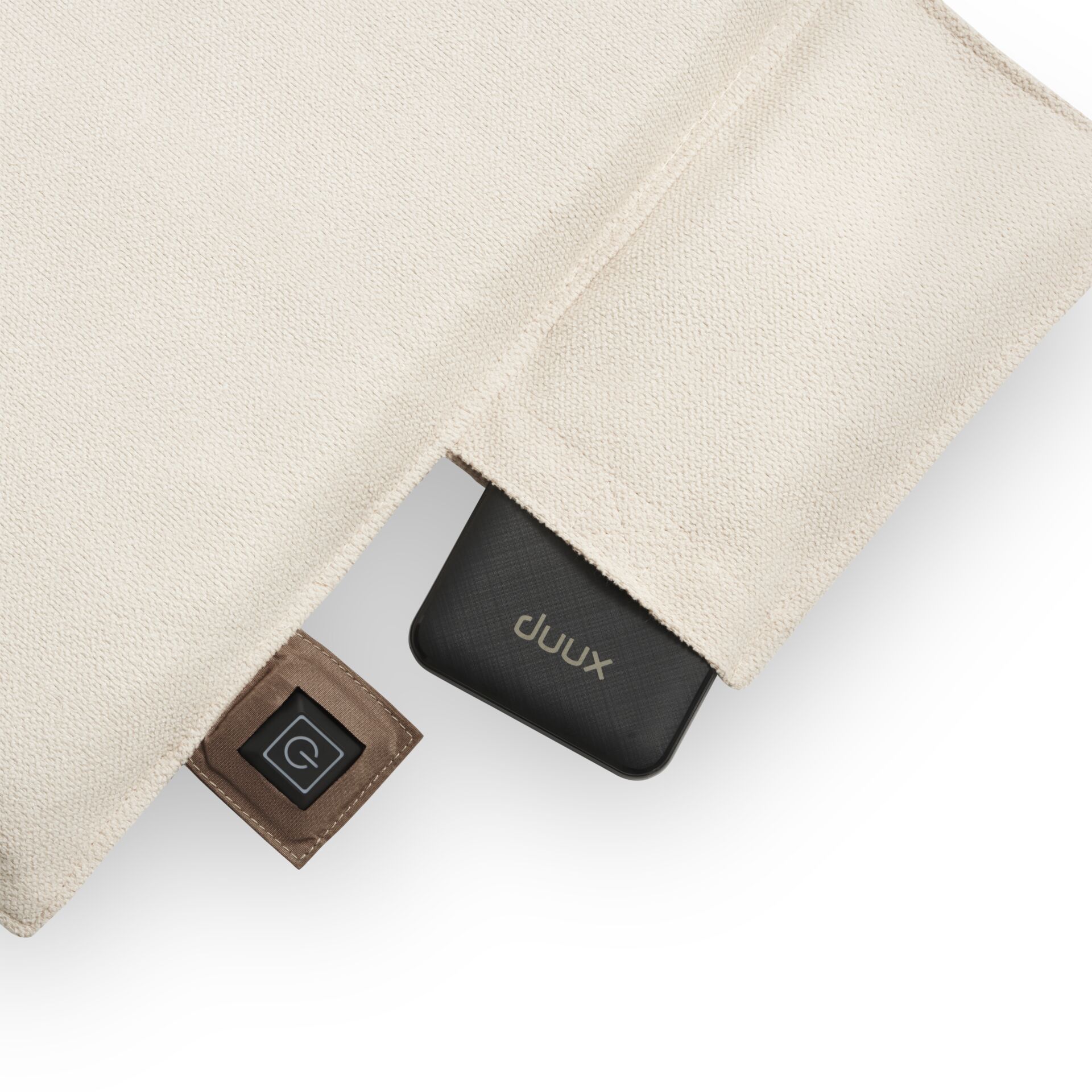 beige, Tuch, Tasche, Ladegerät, Duux