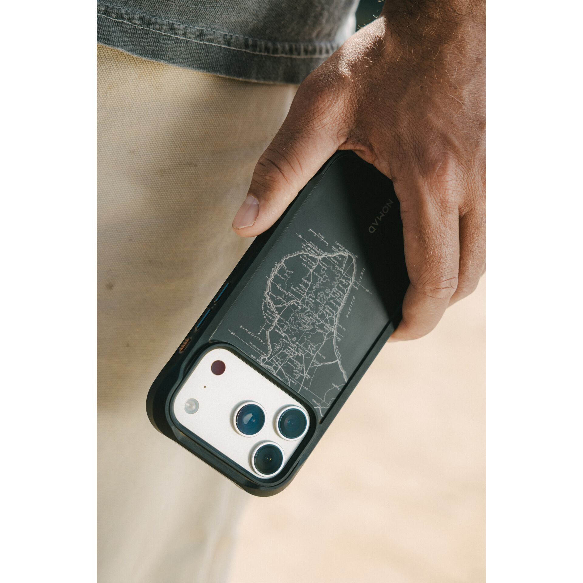 Smartphone, iPhone, Case, Karten-Design, Dreifachkamera