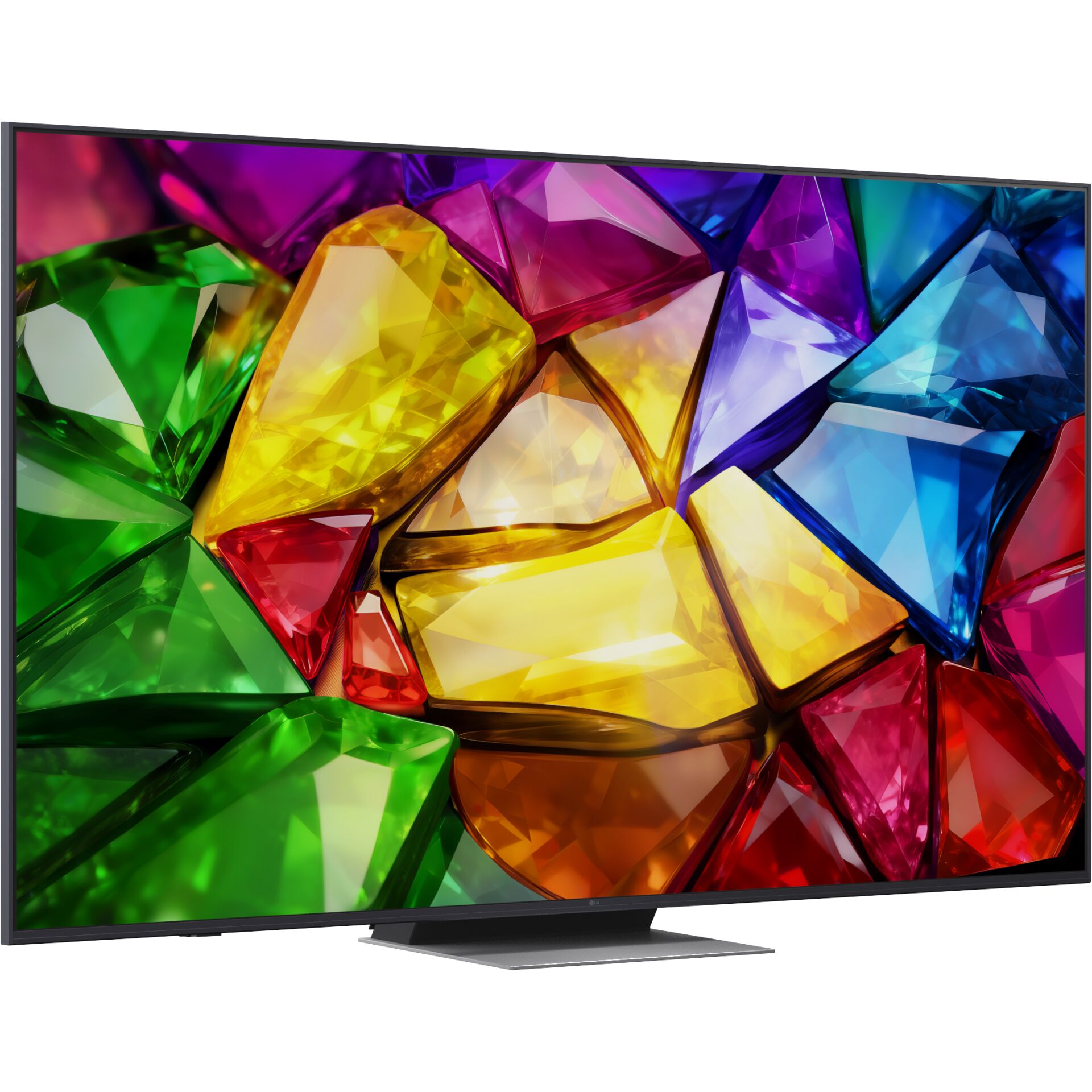 TV, LED, 4K, Flachbildschirm, Bunte Kristalle
