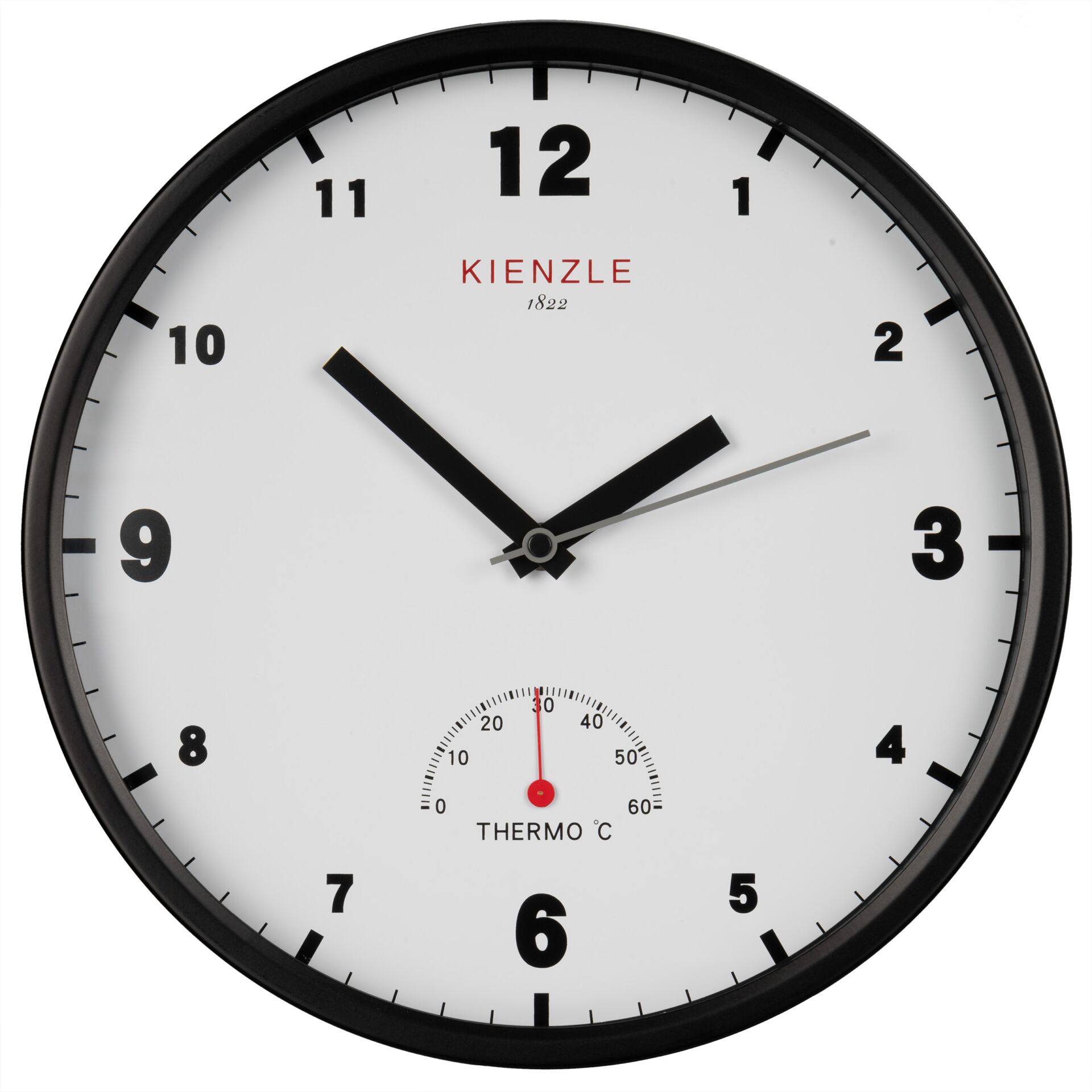 KIENZLE DCF Funkwanduhr  Garten Outdoor 30cm