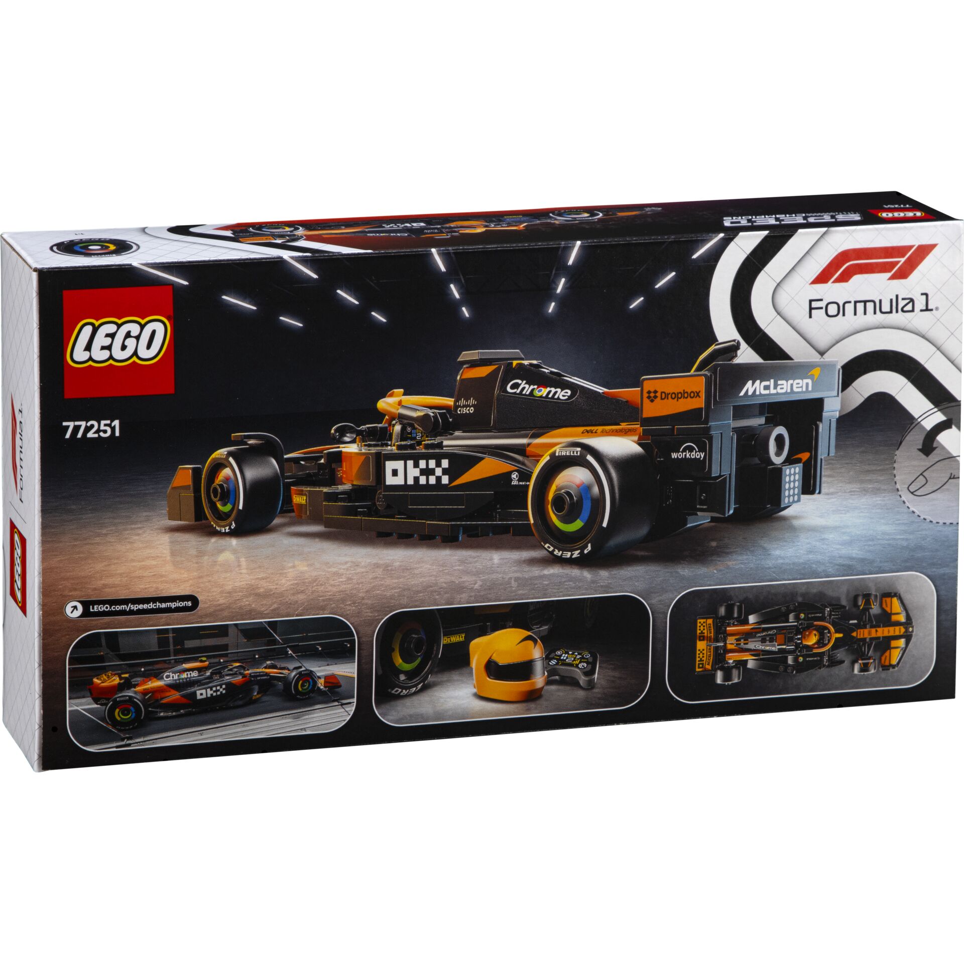 Konstrukteursauto, Formel 1, LEGO, Speedchampions, Rennwagen