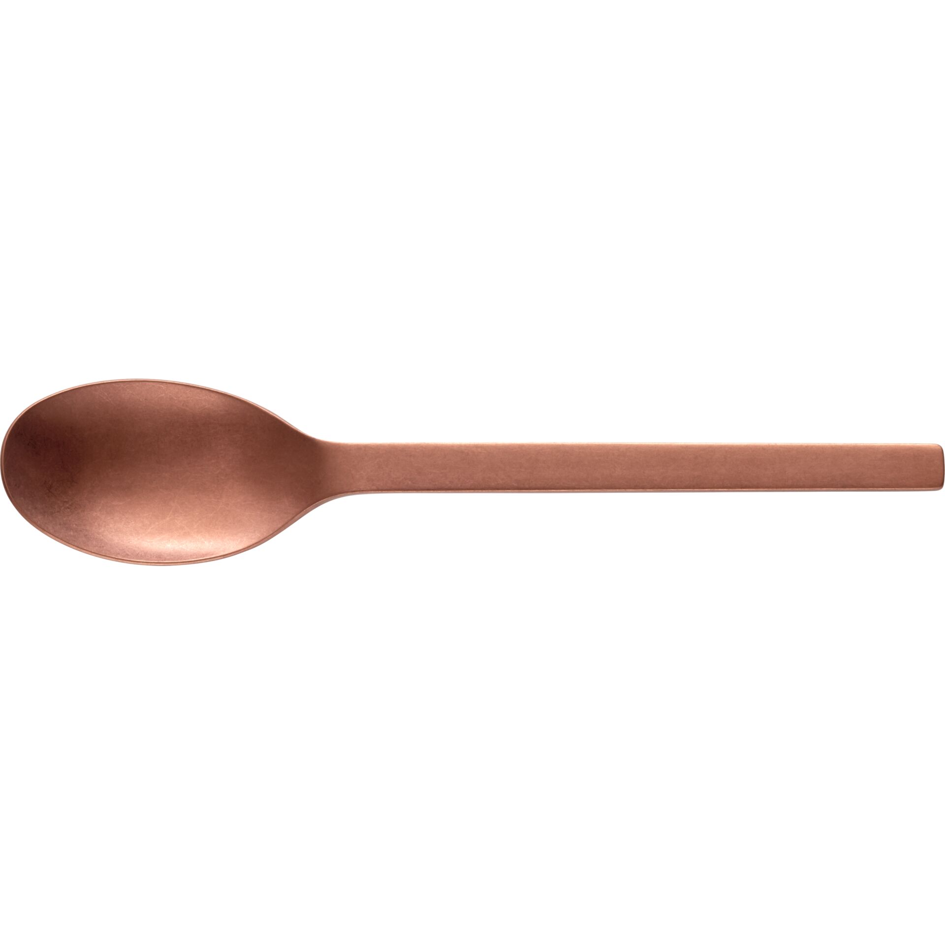 löffel, roségold, küchenutensil, taillierte form, einfache form