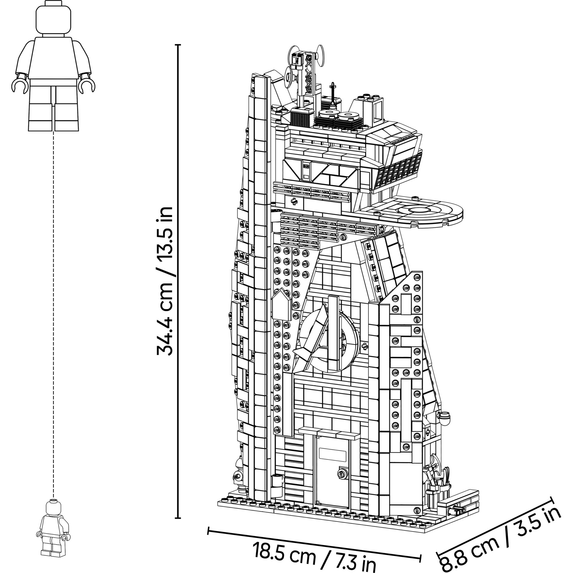 lego, bauwerk, turm, struktur, minifigur