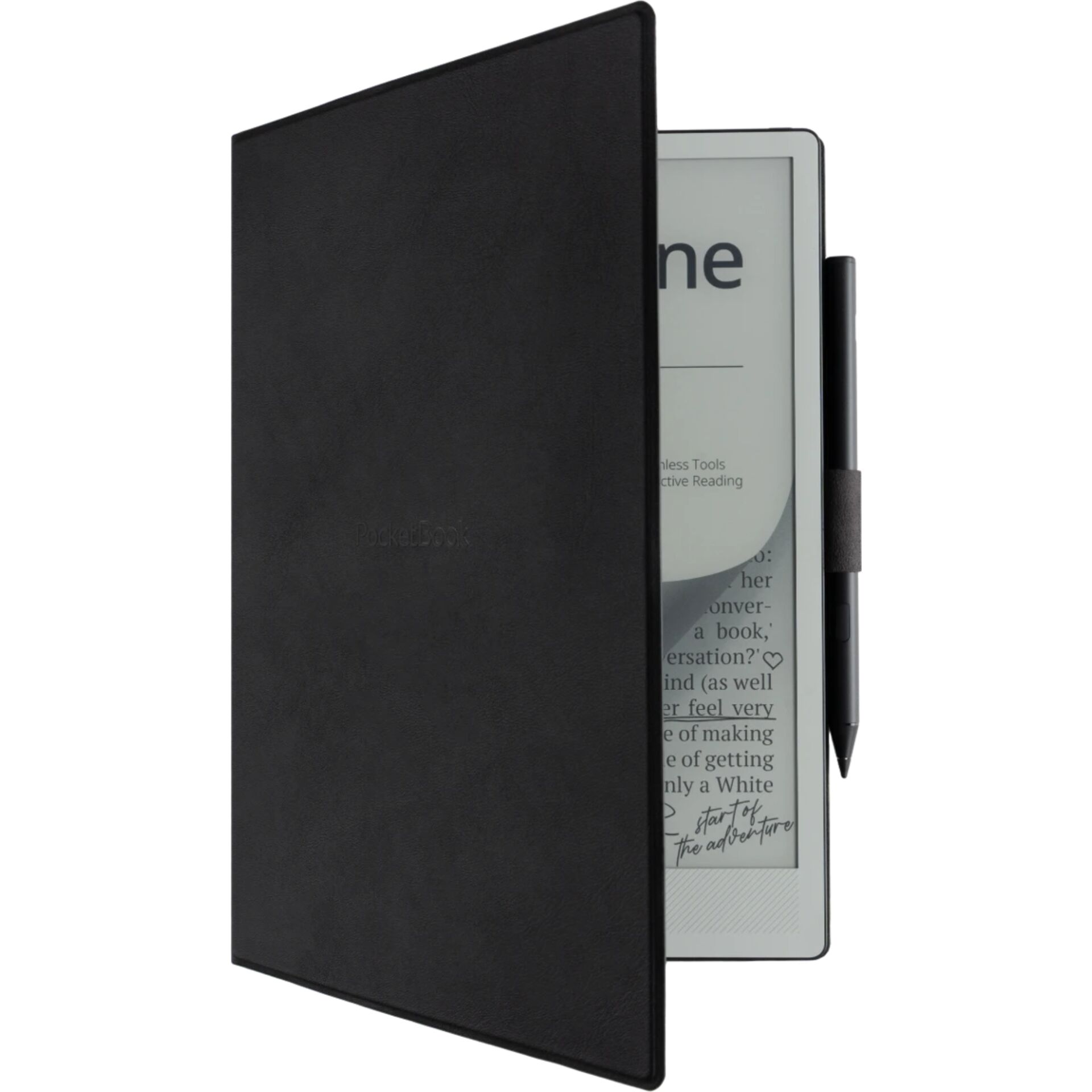 e-reader, pocket, case, schwarz, Stift