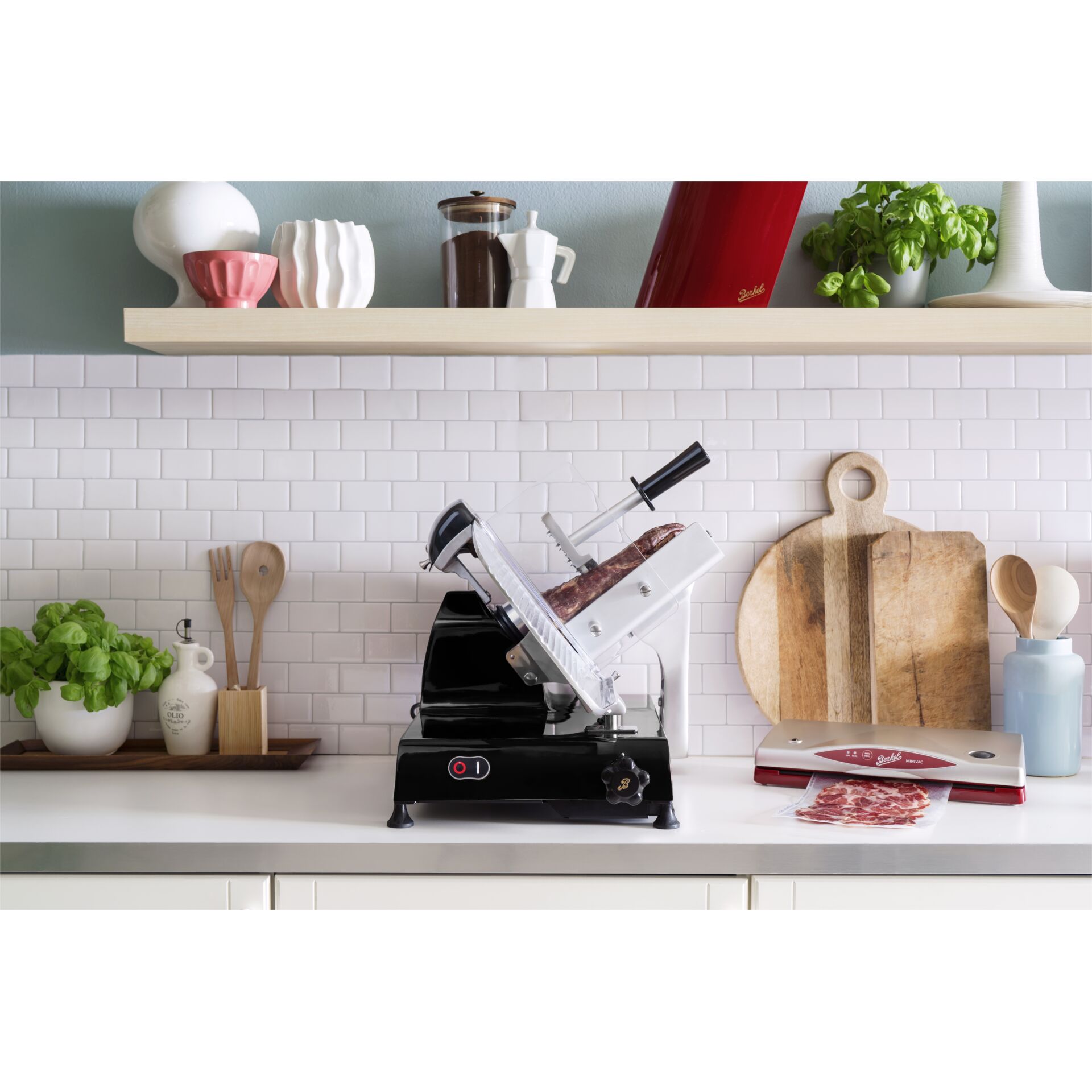 Dampfschneidemaschine, Schneidemaschine, Schneideapparat, Küchenmaschine, Schinkenplatta