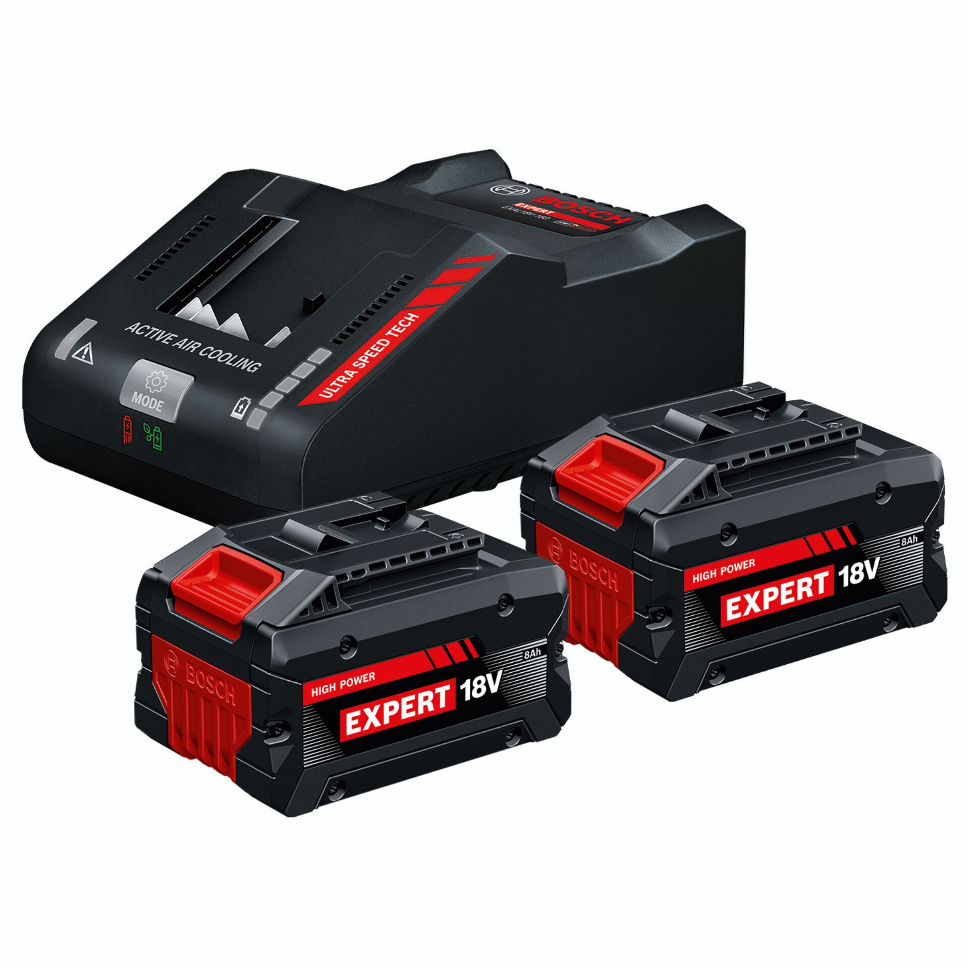Bosch Starter-Set 2x EXBA18V-80  EXAL18V-160
