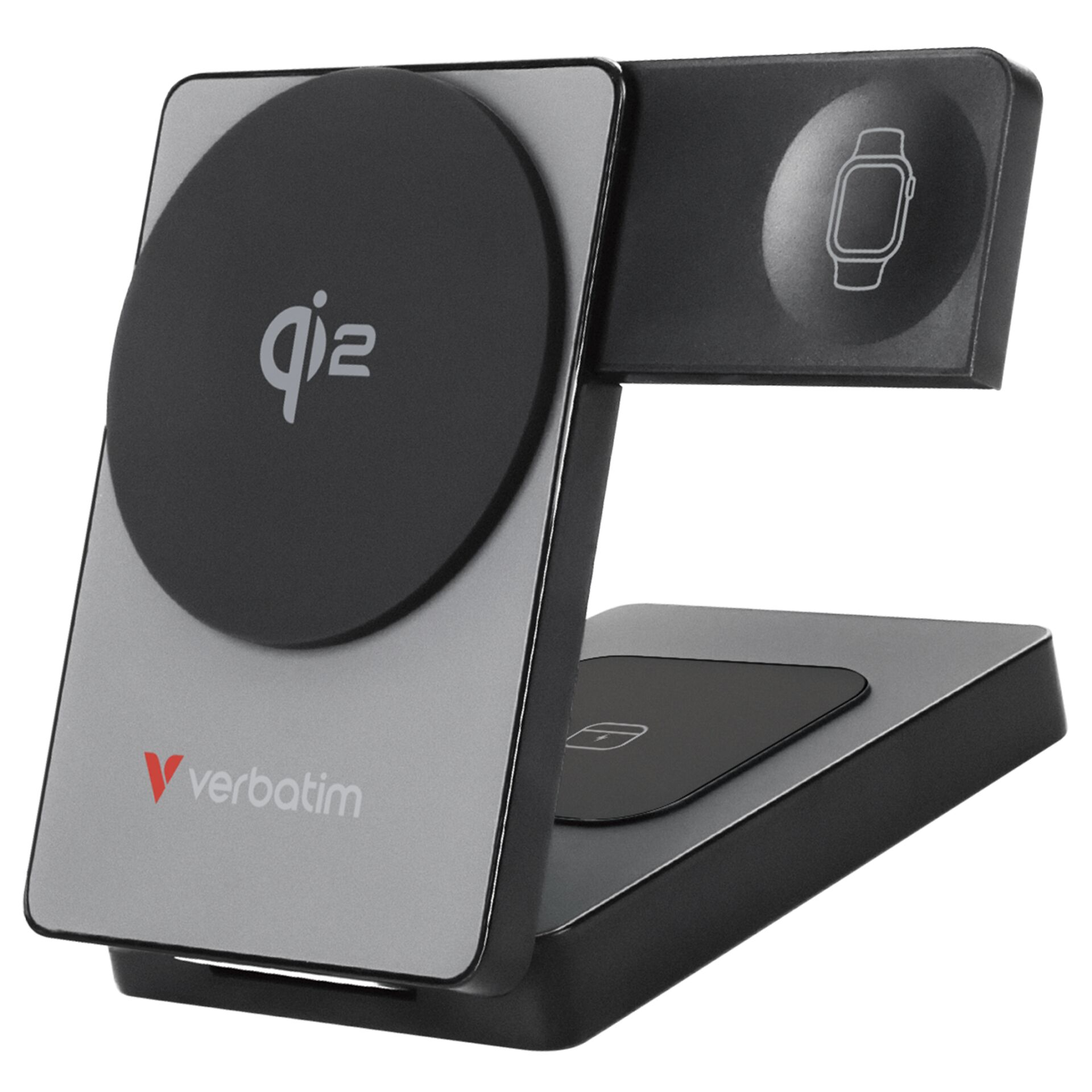 Qi2 Ladegerät, kabelloses Ladegerät, Handy Halterung, Uhrenladegerät, Docking Station