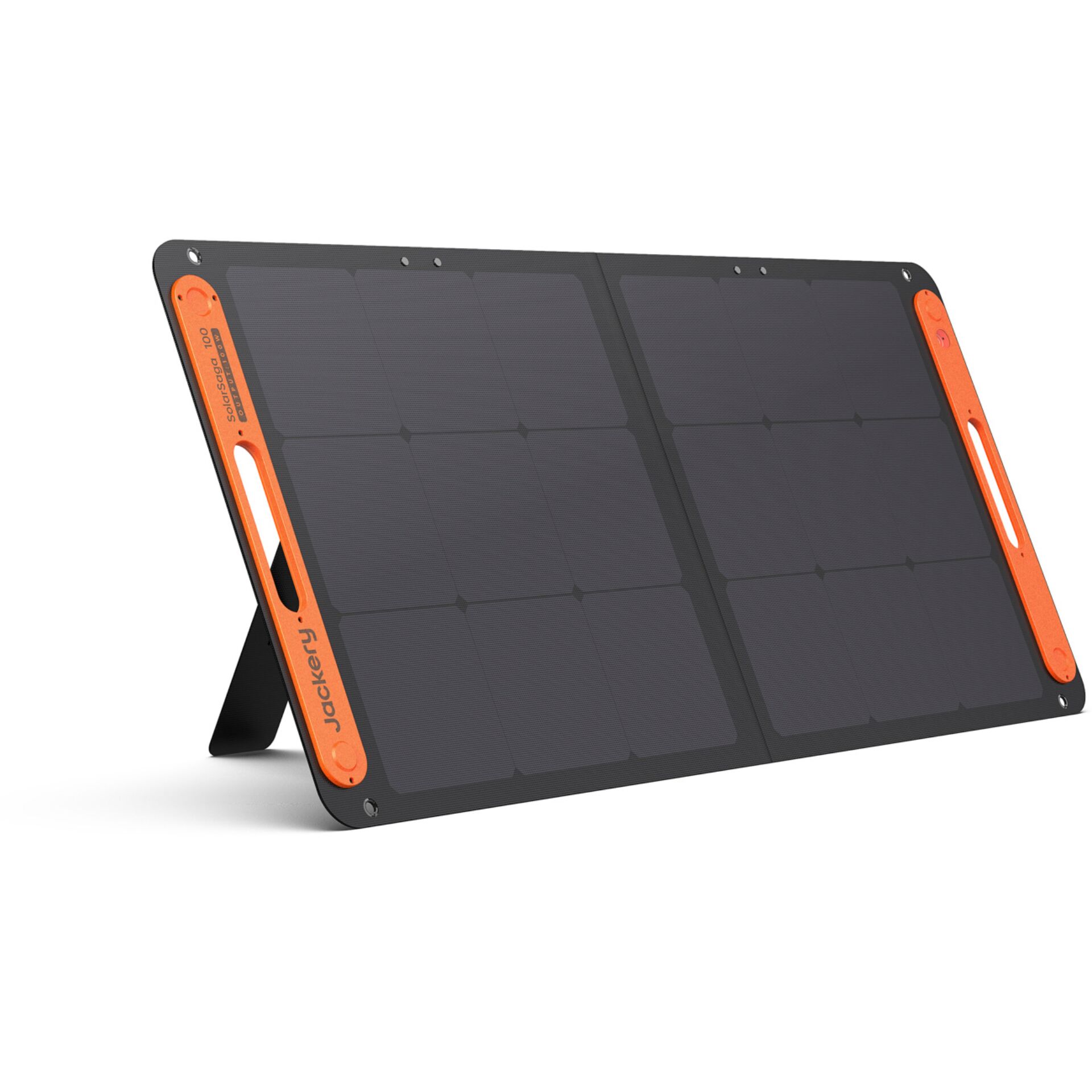 Solarmodul, Solarladegerät, Tragbares Panel, flexibles Panel, orange Rahmen