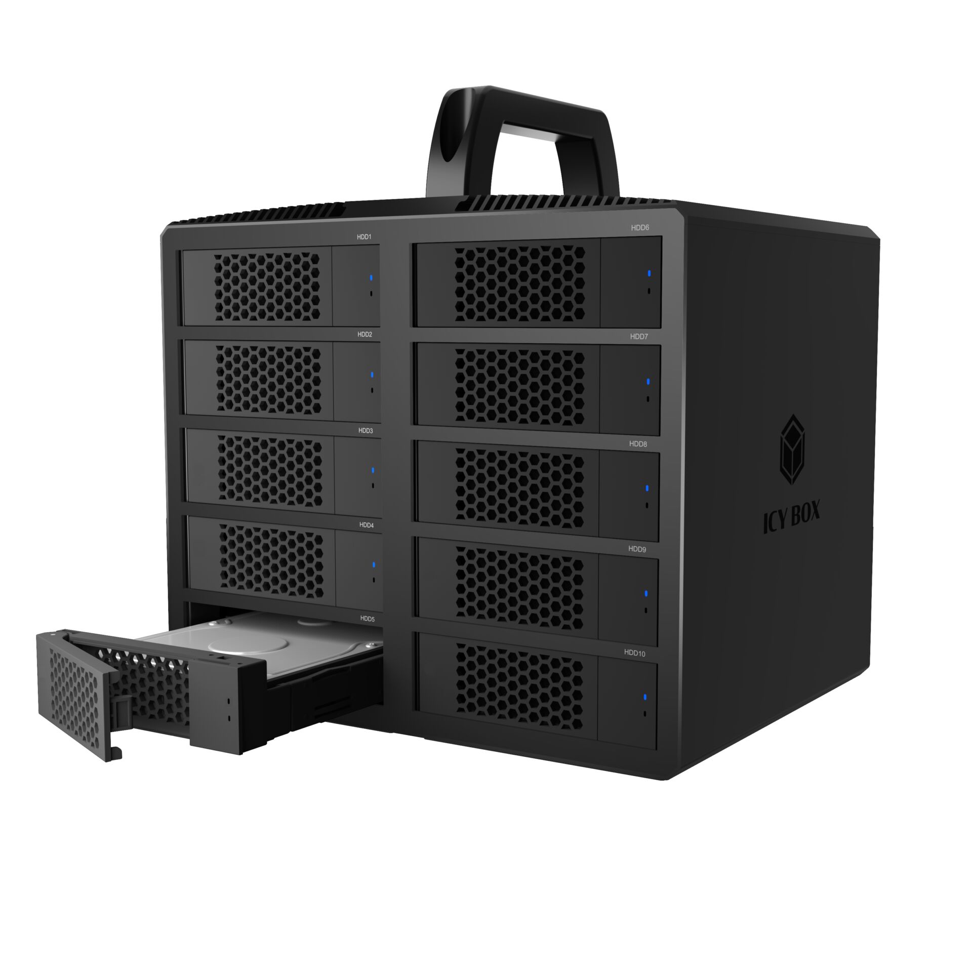 NAS, externe Festplatte, Festplatte, Rackmount, Multi-Bay