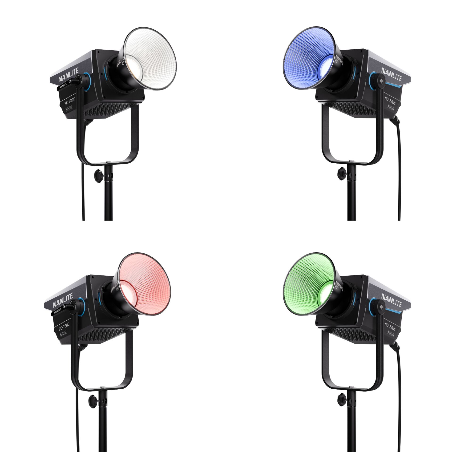 LED-Spotlight, Studio-Licht, Niederspannung, Lichtmitte, Studiolicht-Set