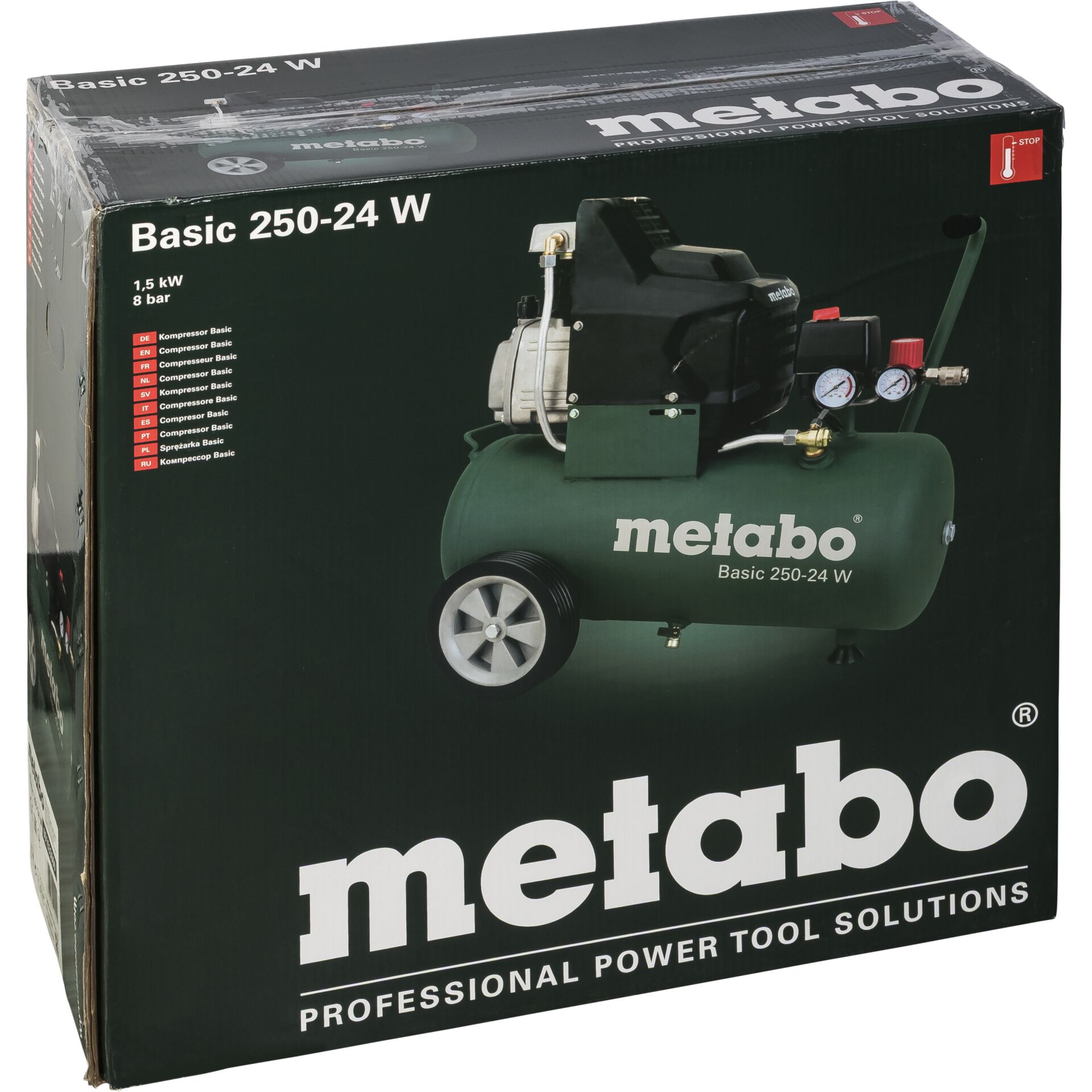 Kompressor, Druckluft, Tank, Pumpenmotor, Metabo