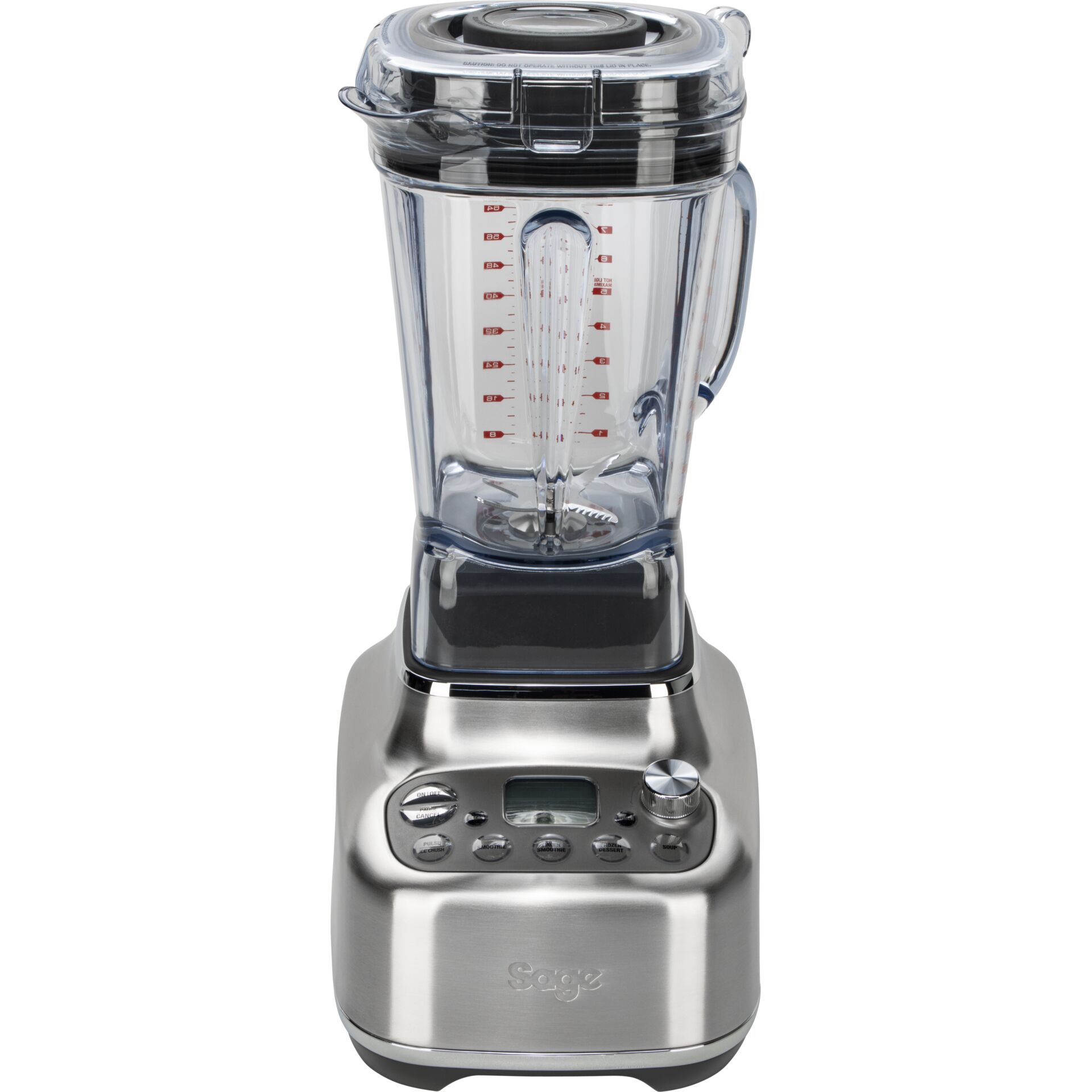 Mixer, Blender, Edelstahl, Digitalsteuerung, Durchsichtiges Gefäß