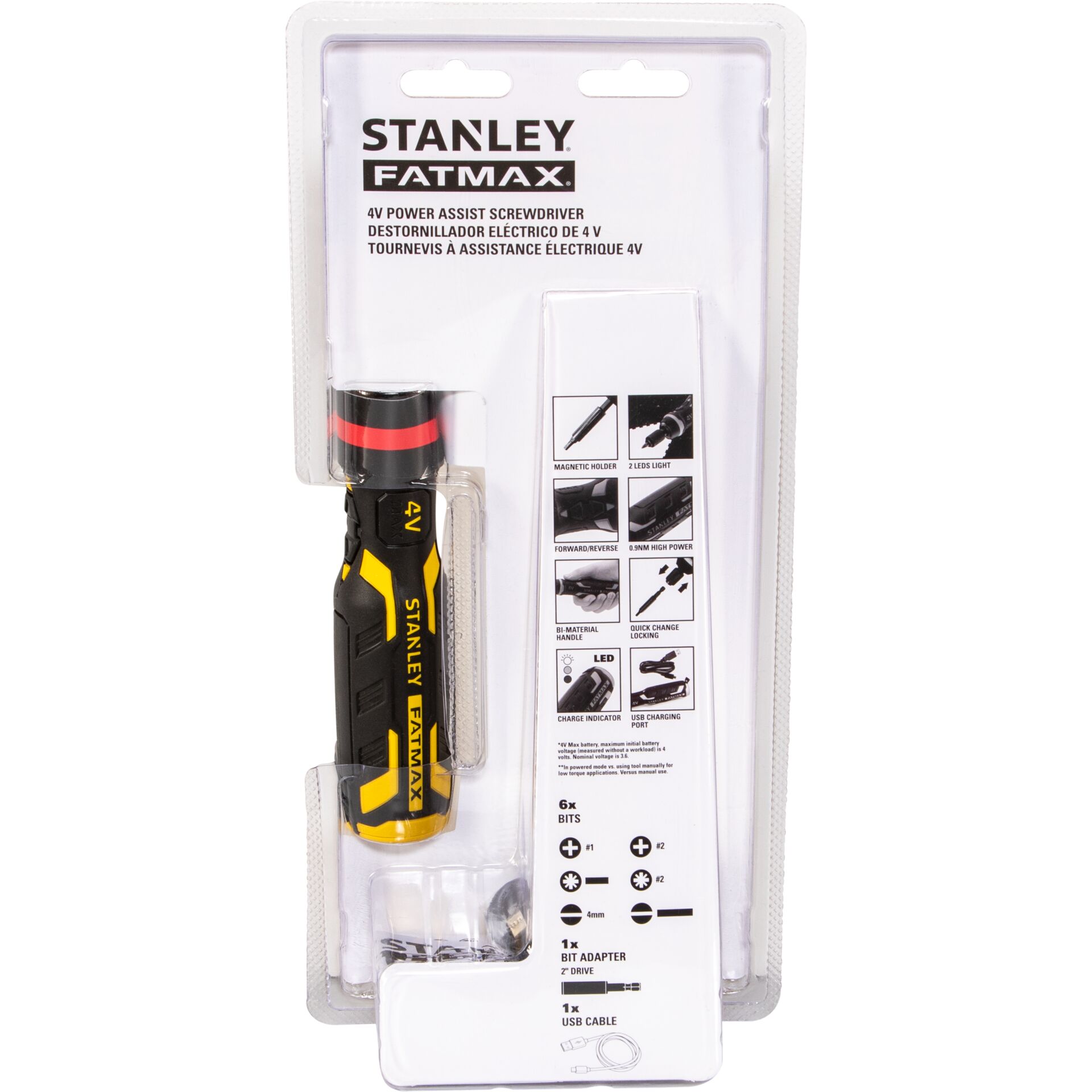 4V-Schraubendreher, Schrauberset, LED-Anzeige, magnetischer Halter, USB-Ladung