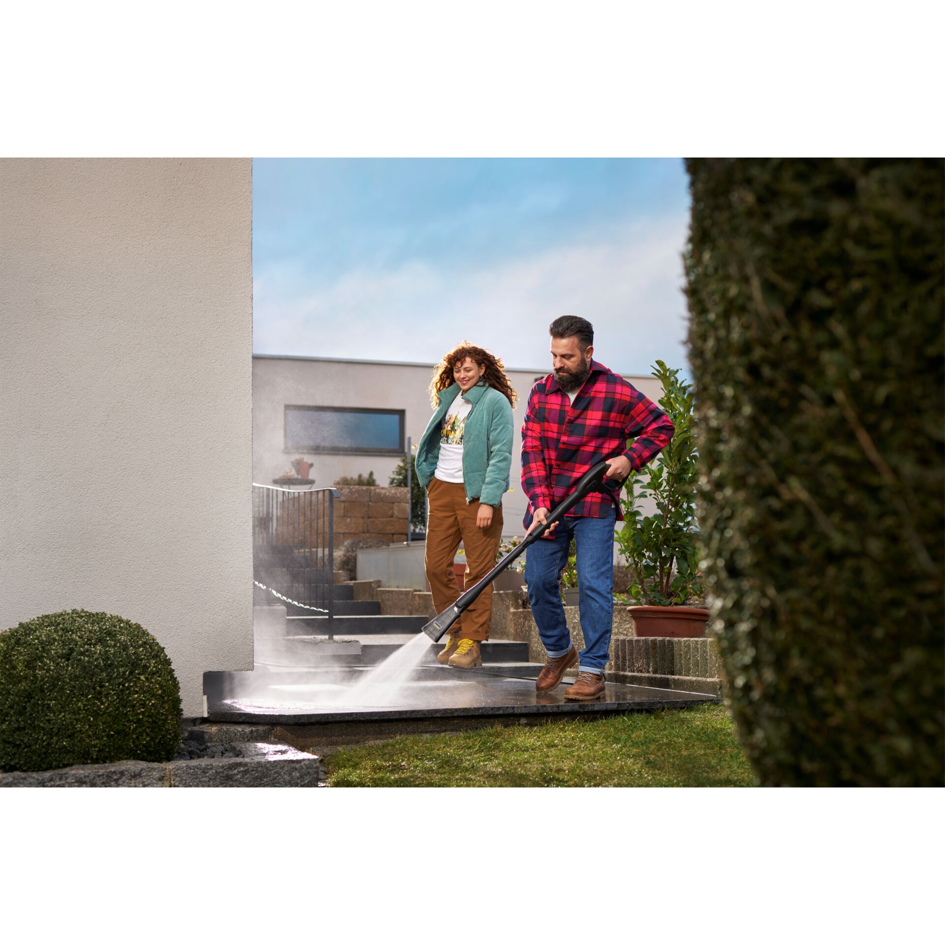 Gras, Rasen, Schuh, Mann, Person