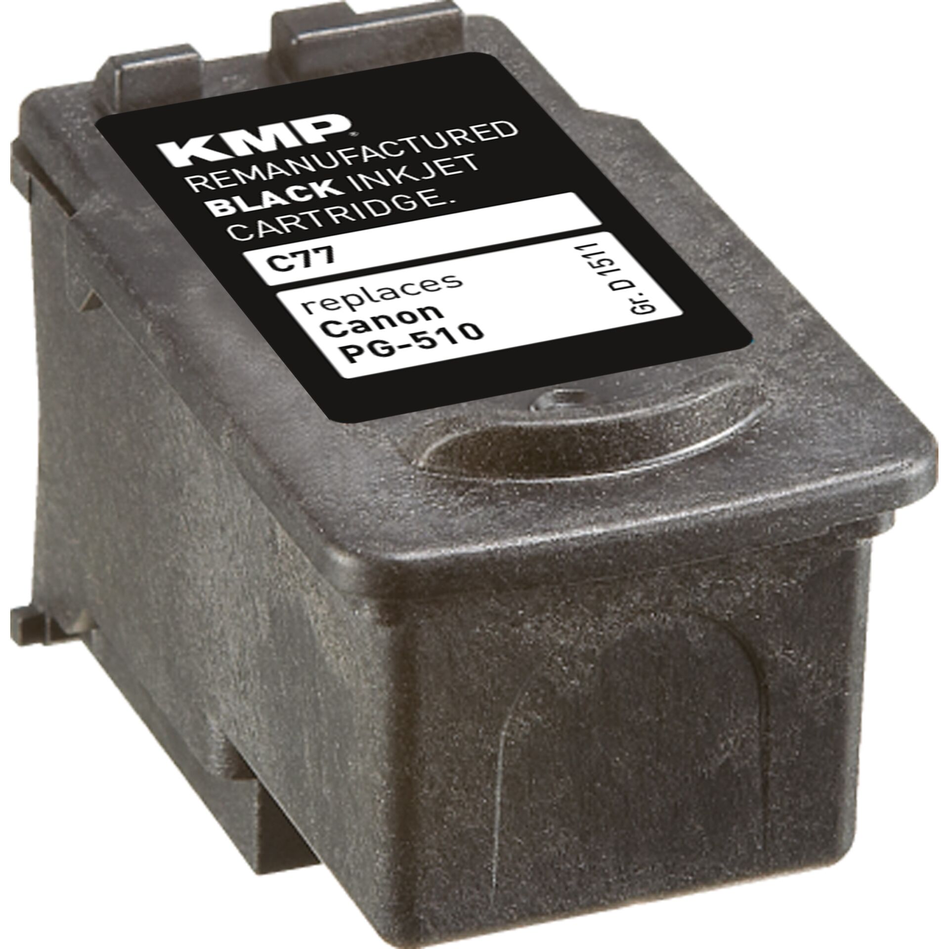 Adapter, Elektronik, Tintenpatrone, KMP, Canon PG-510, Schwarz, Refill