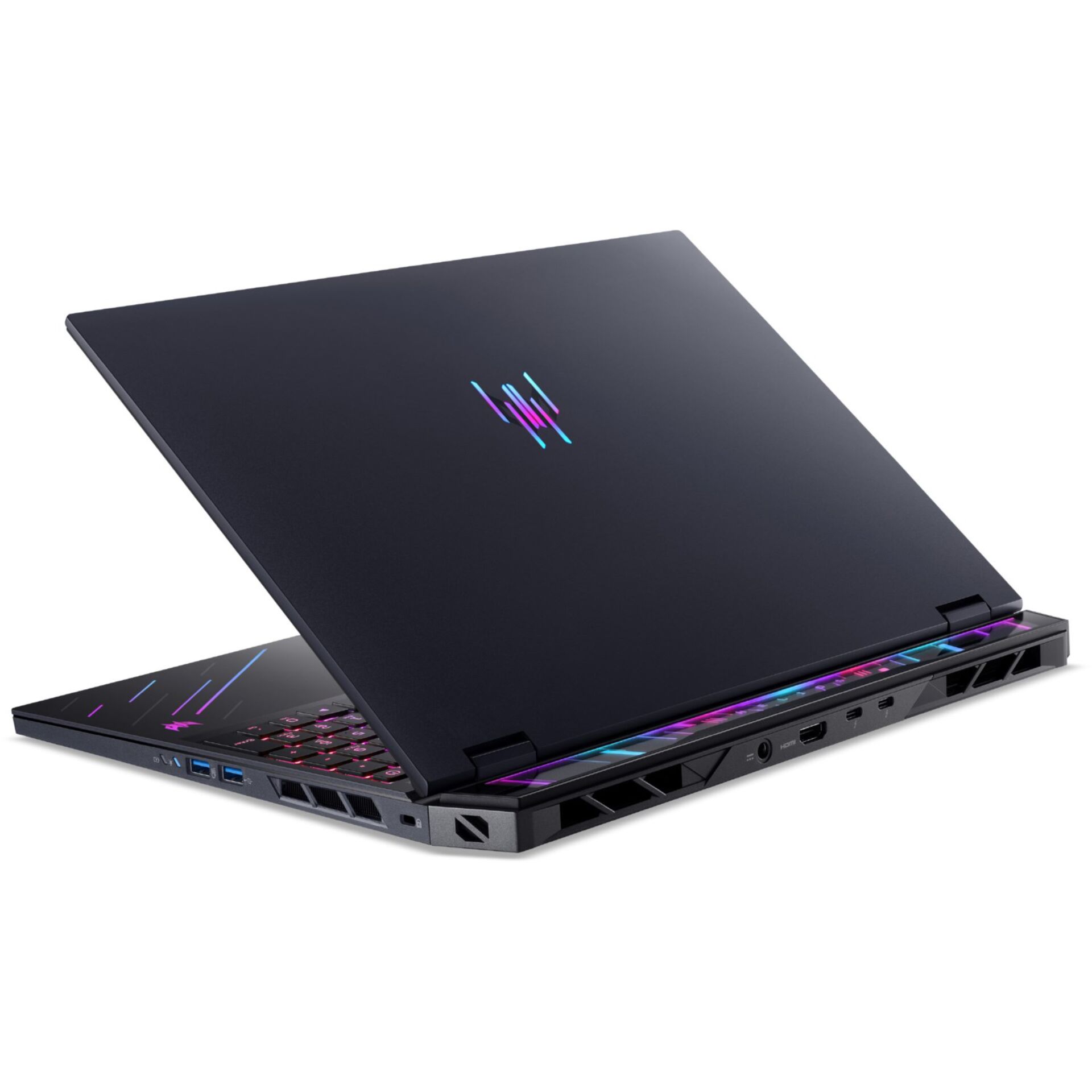 Gaming-Laptop, RGB, Schlankes Gehäuse, Anschlüsse, Scharnierdesign