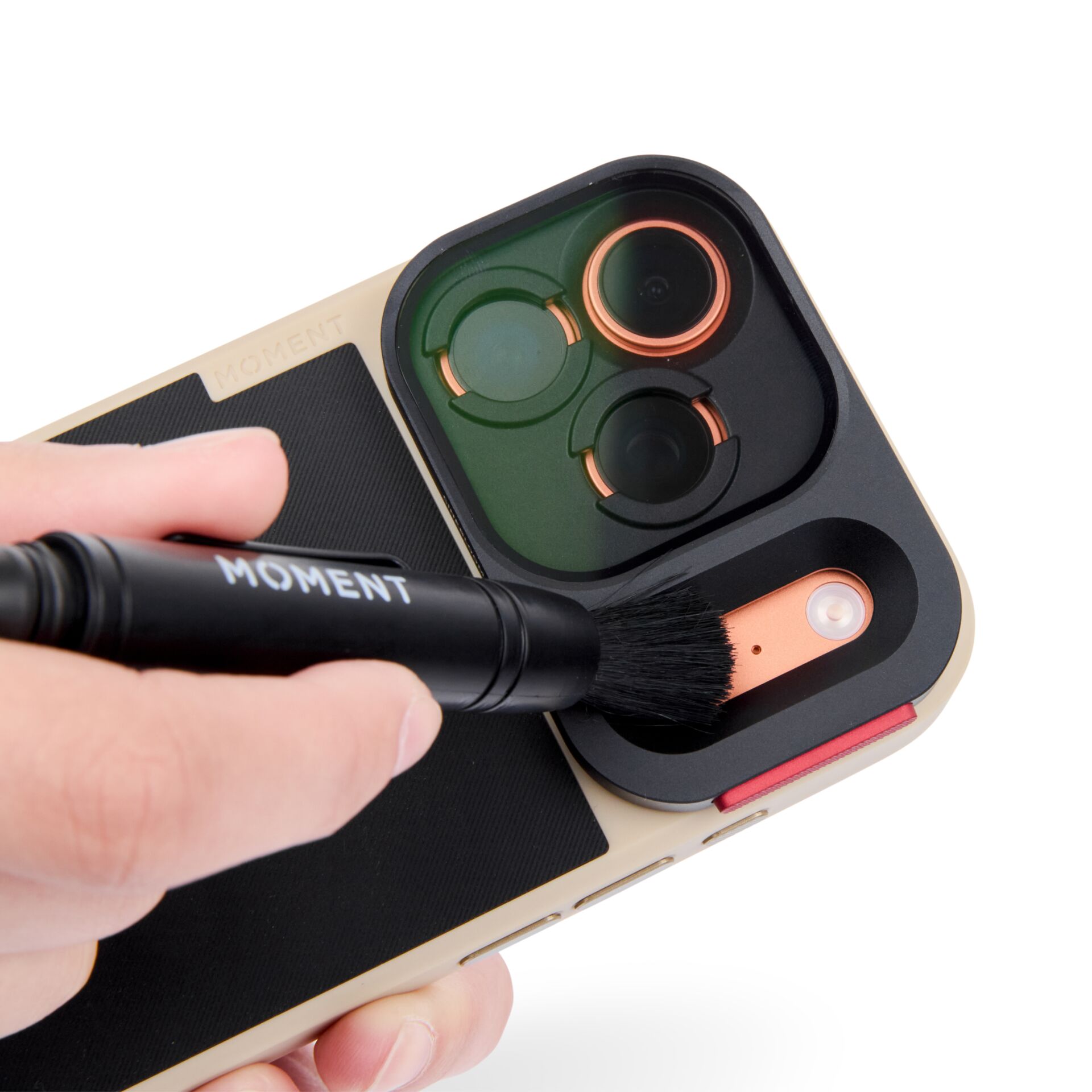 Kamera-Objektiv, Magnetverschluss, Filz-Pinsel, Kamerahülle, Phone-Lens-Set
