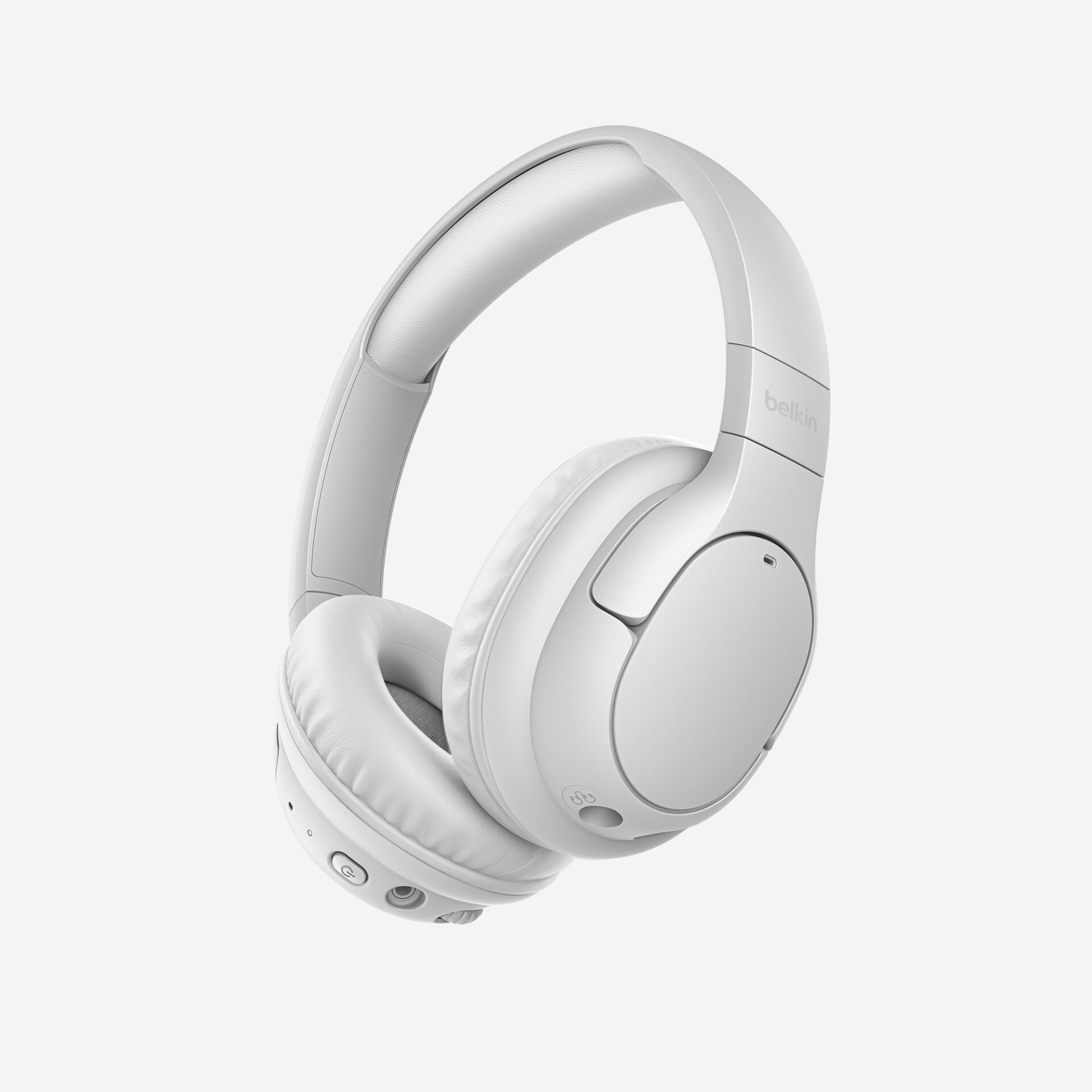 Kopfhörer, Over-Ear, Weiß, Gerätesteuerung, Bequem