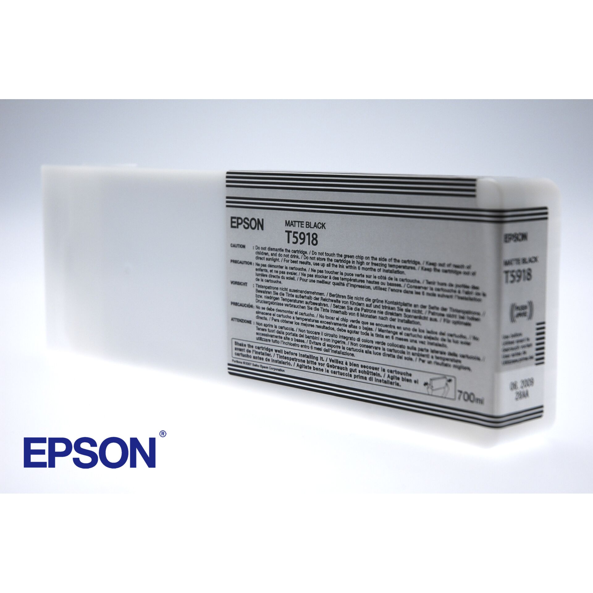 Epson Tintenpartone matte  schwarz T 591 700ml      T 5918N