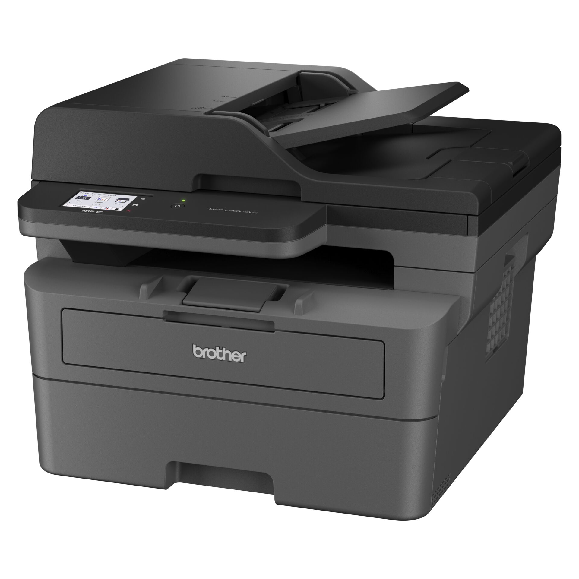 Drucker, Laserdrucker, Brother, Multifunktionsgerät, Schwarz