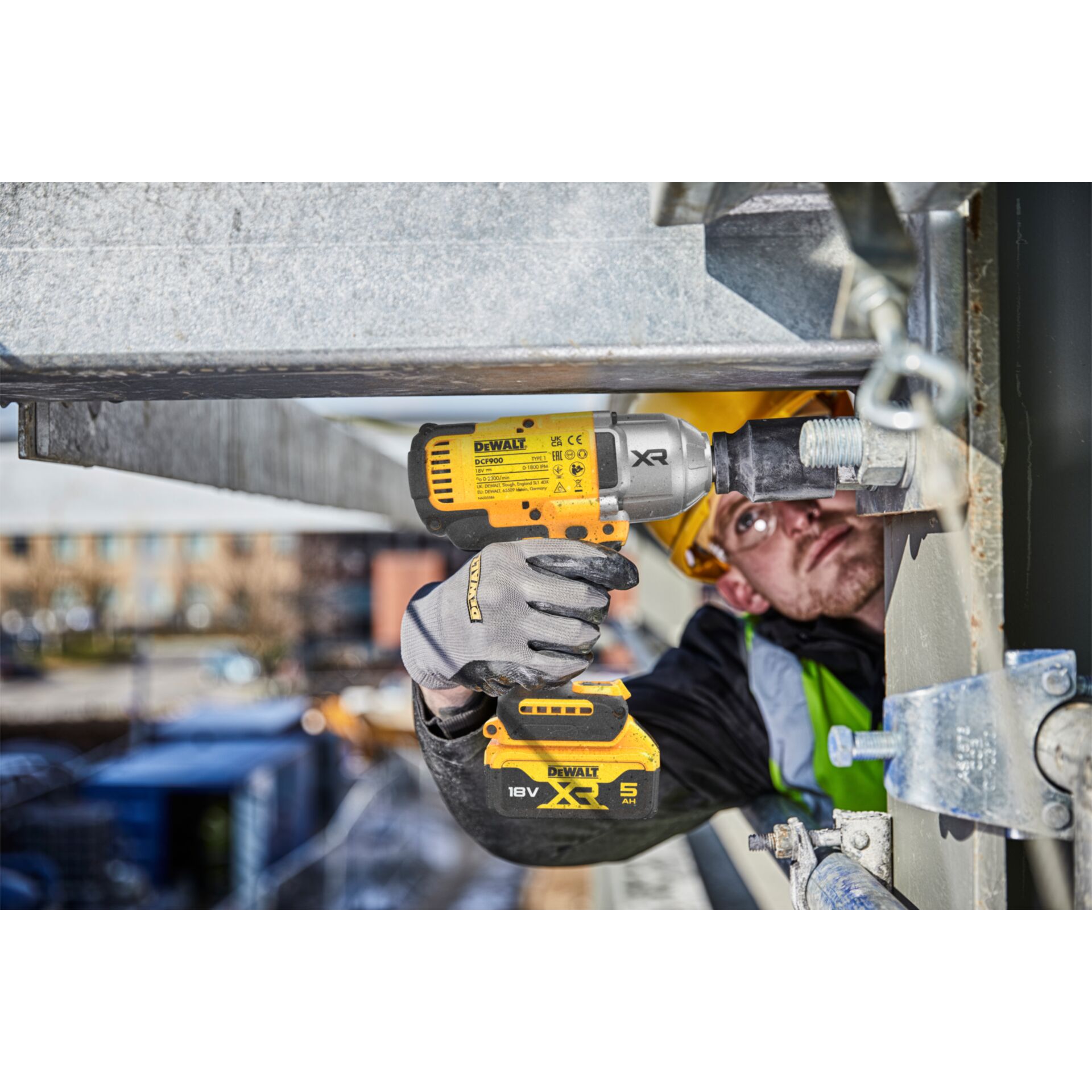 Akku-Bohrschrauber, DeWalt, 18V, XR, Baustellenequipment