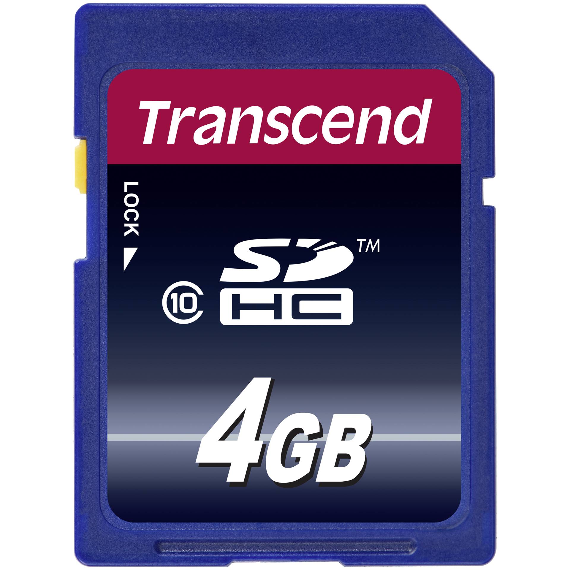 Transcend SDHC               4GB  Class 10
