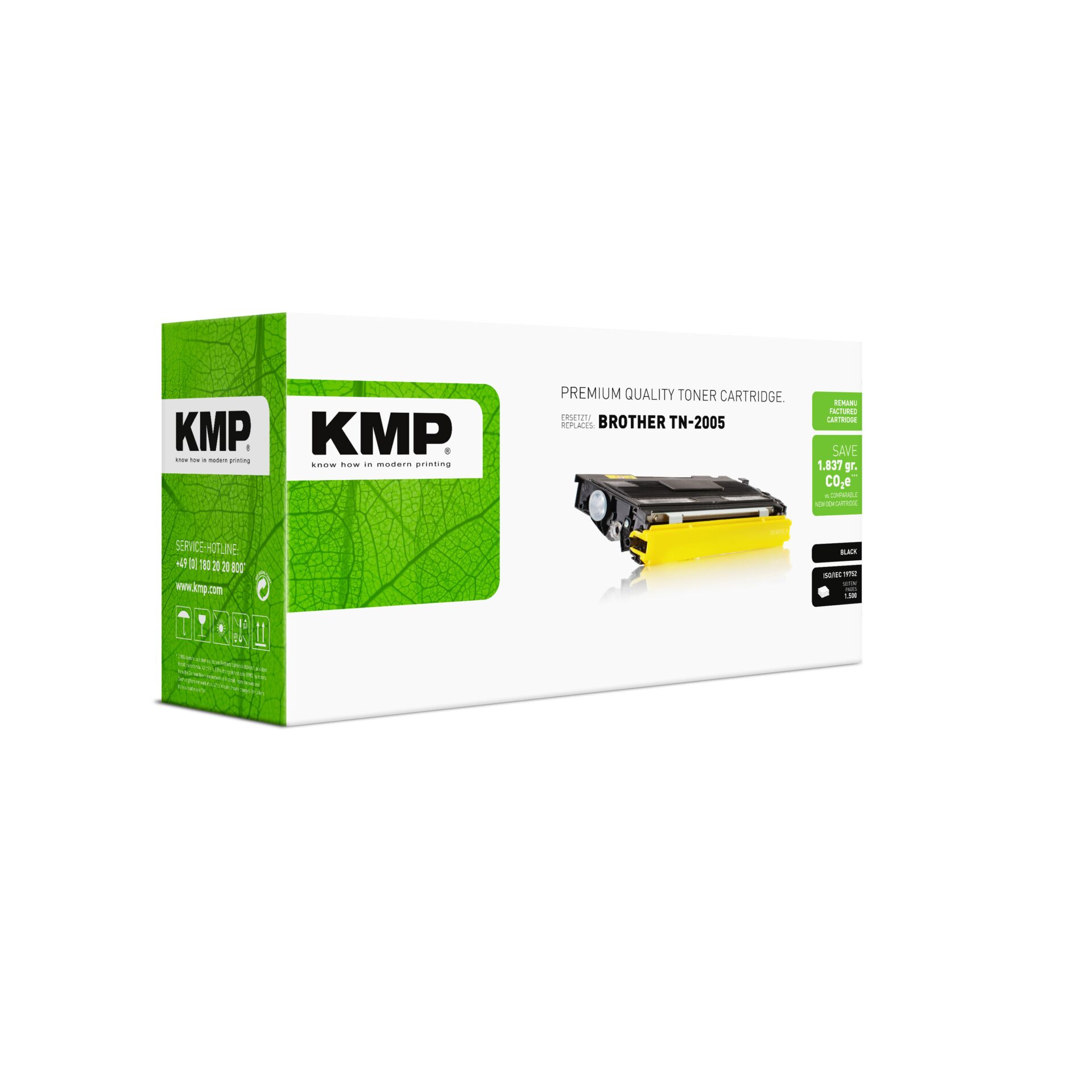 Adapter, Elektronik, Computer-Ausrüstung, Computerausrüstung, Visitenkarte, TONER, KARTUSCHE, SCHWARZ, KMP, BROTHER TN-2005
