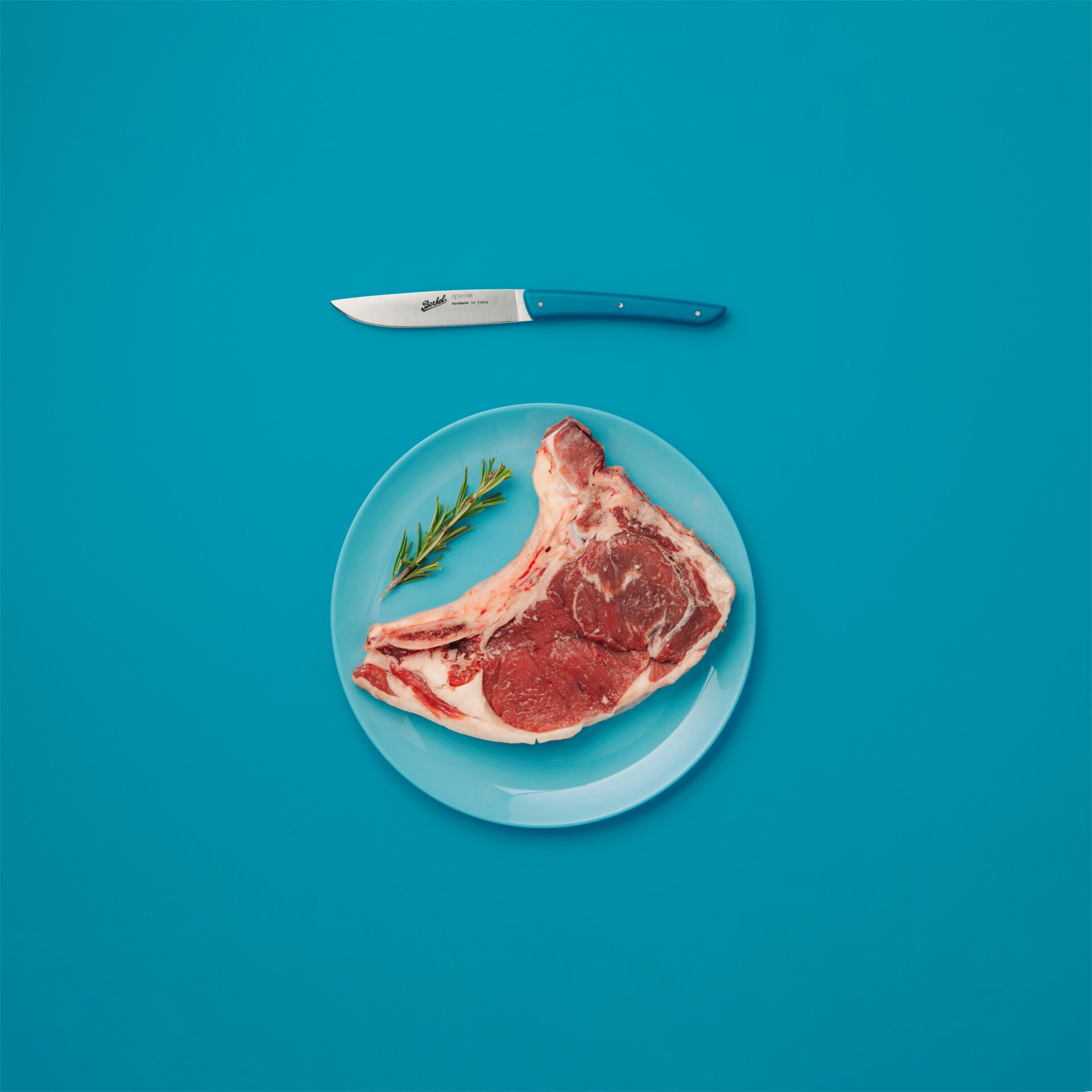 Kotelett, Rinderkotelett, Fleisch, Teller, Rosmarin