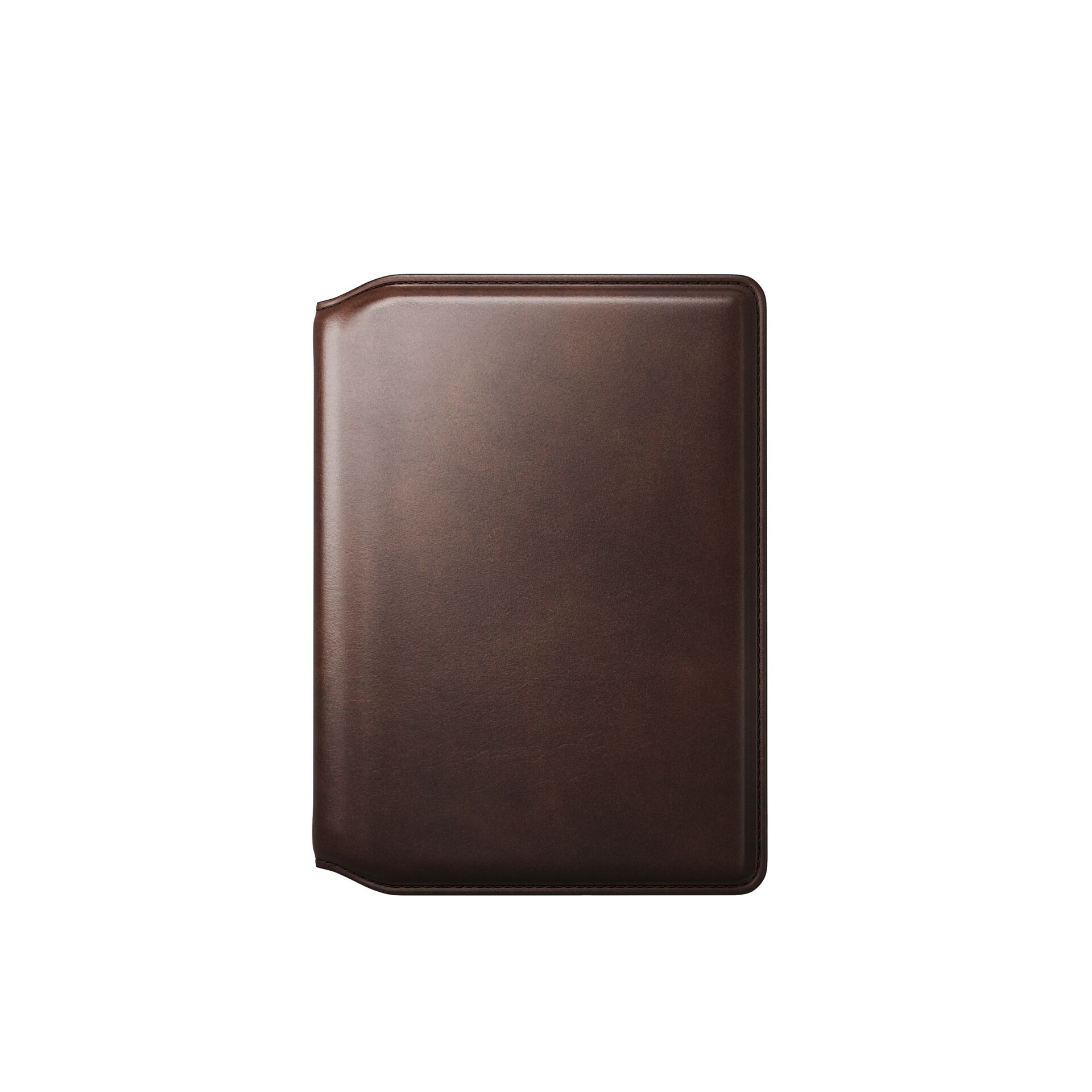 Nomad Leather Passport Wallet  Rustic Brown