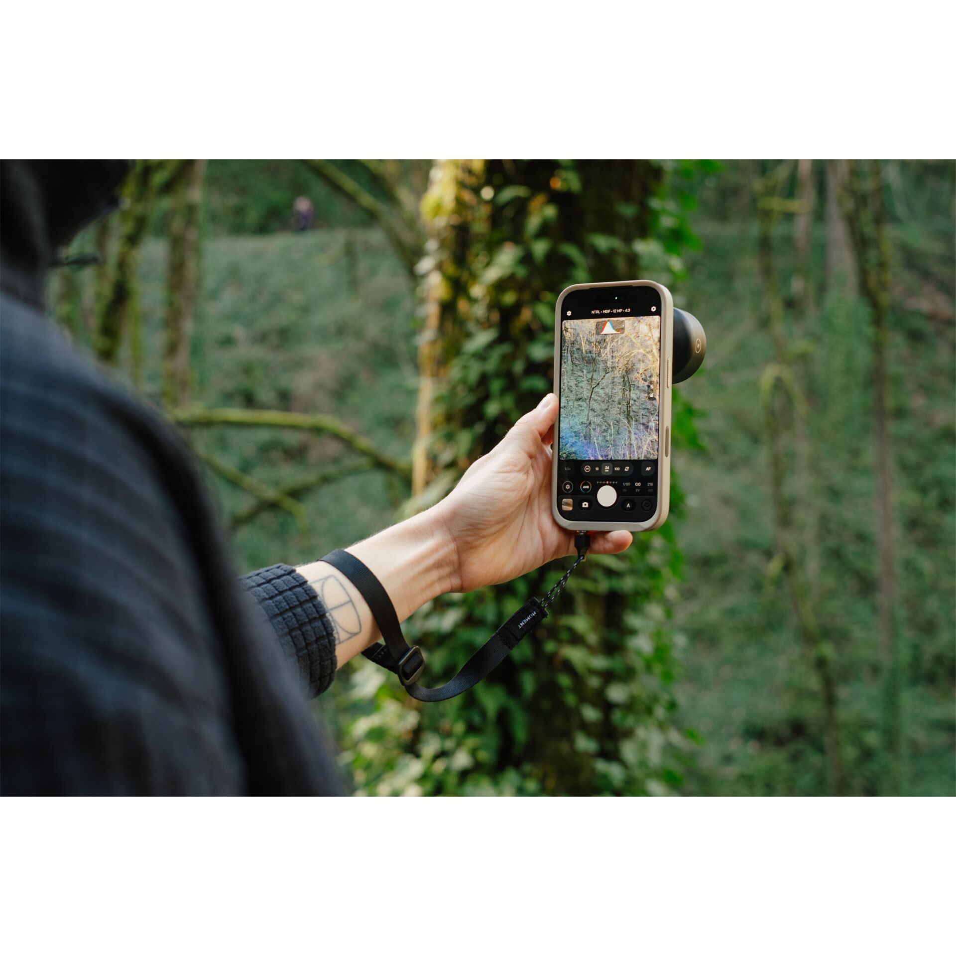 Smartphone, Handy-Hülle, Kamera, Wald, Öko